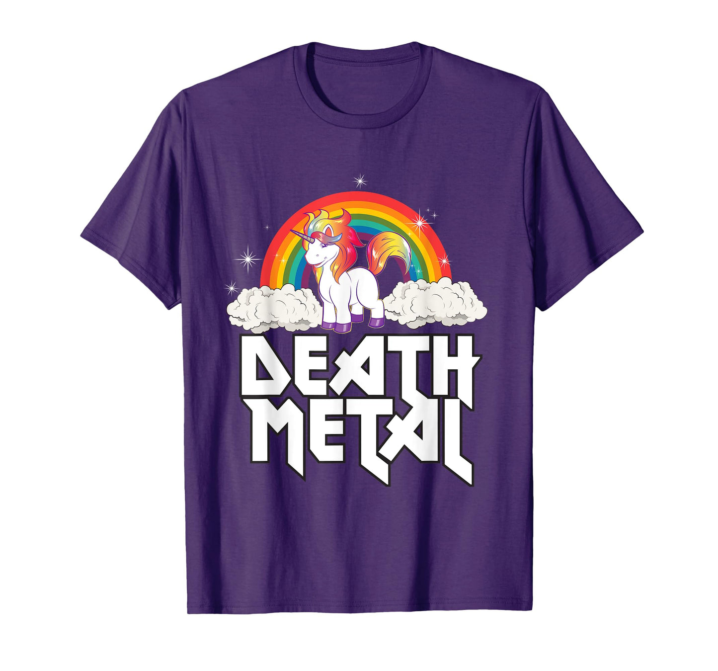 Heavy Metal Unicorn Death Metal Unicorn T-Shirt