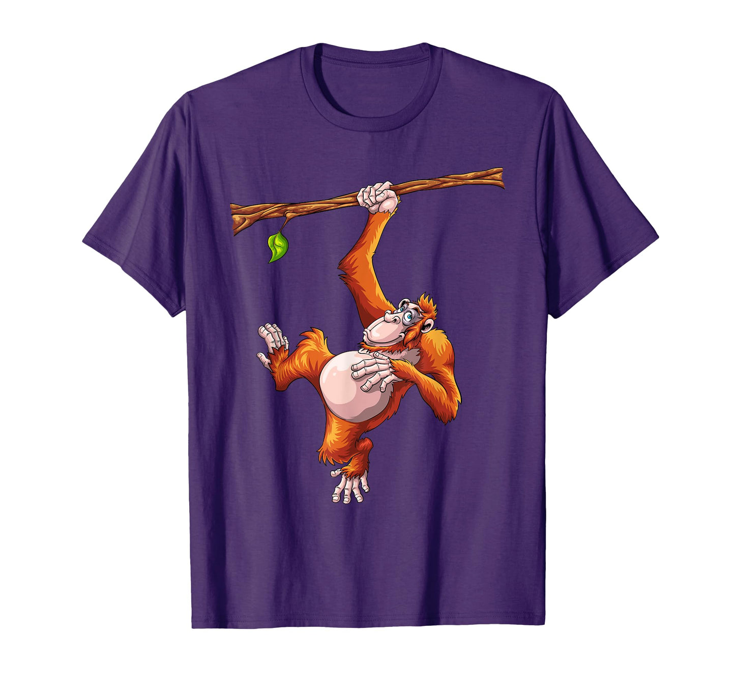 Cool Orangutan Art For Men Women Kids Orangutan Apes Lover T-Shirt