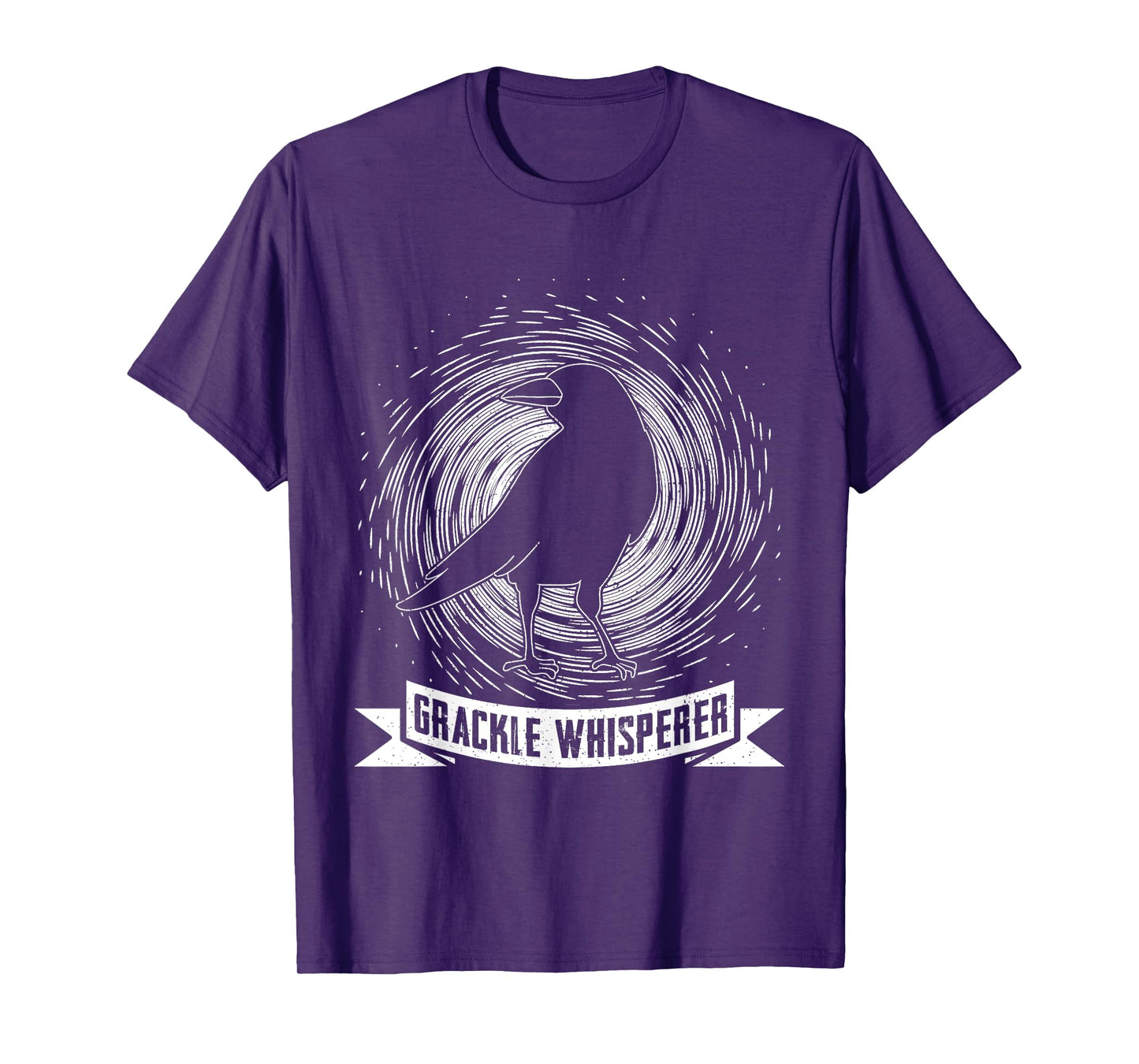 Blackbird Grackle Whisperer Design for Birdwatcher T-Shirt