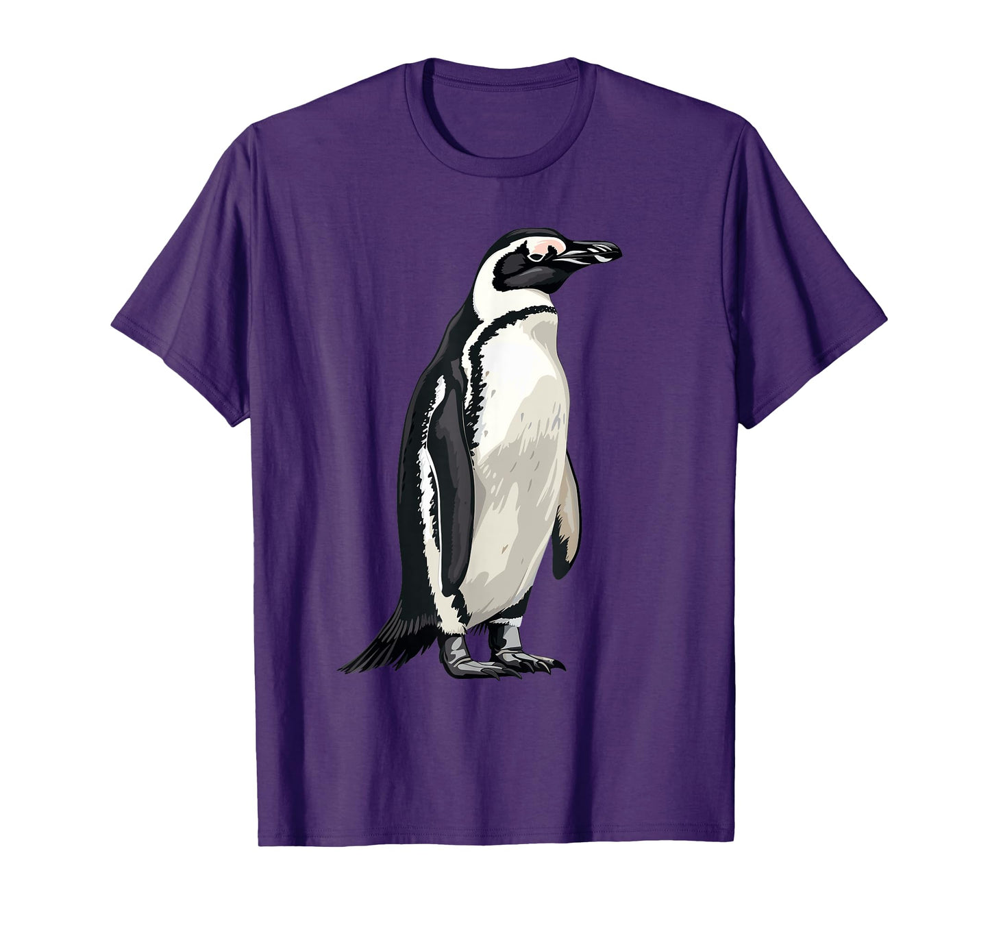 Penguin for Men Women Design Unisex Penguin Graphic T-Shirt, Black, Small