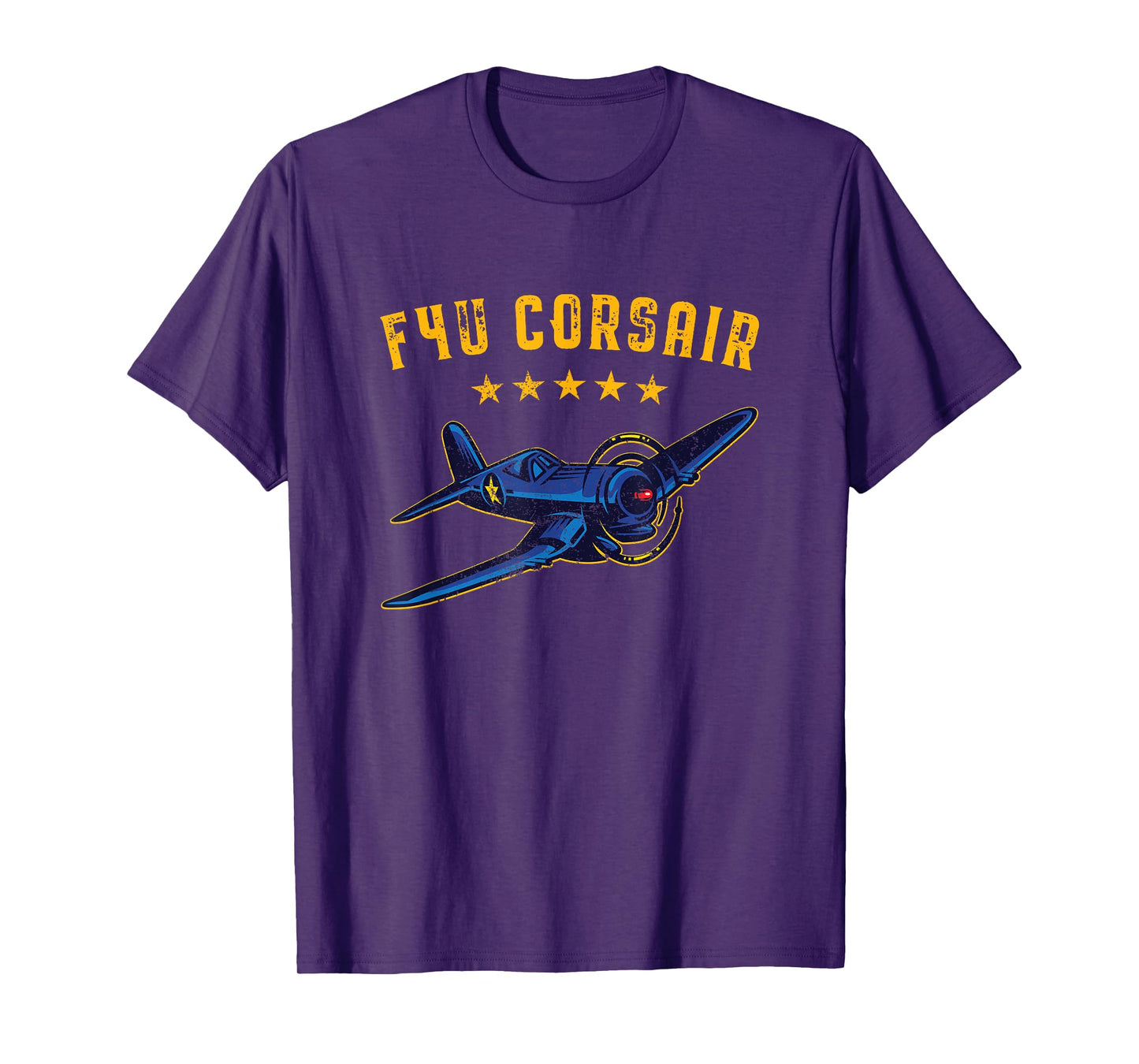 F4U Corsair WW2 Plane Warbird Aviation Airplane T-shirt Gift T-Shirt