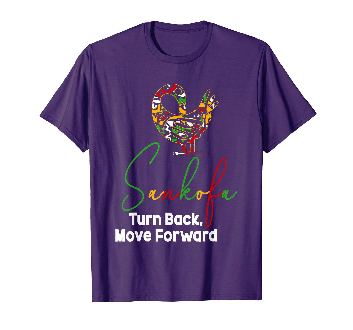 African Routes Sankofa Adinkra Black History Art T-Shirt
