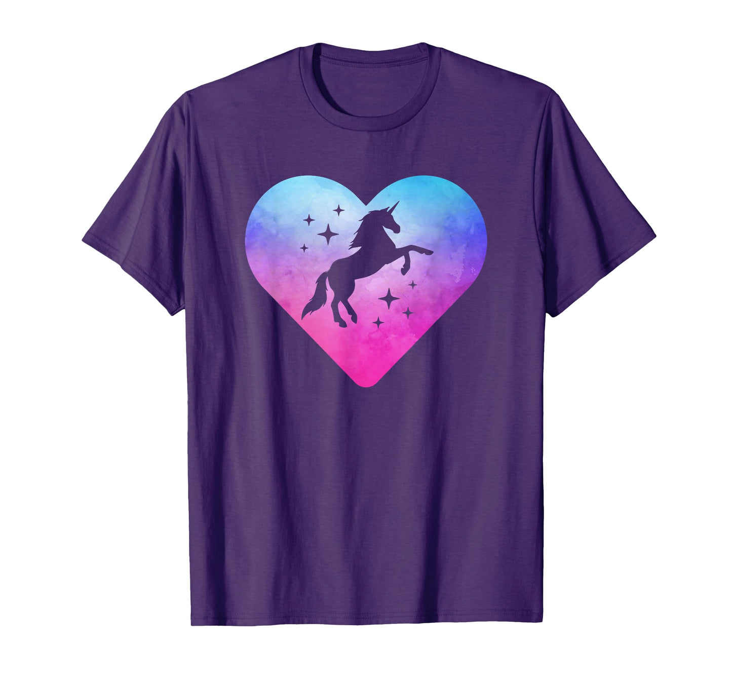 Women or Girls Cute Unicorn T-Shirt
