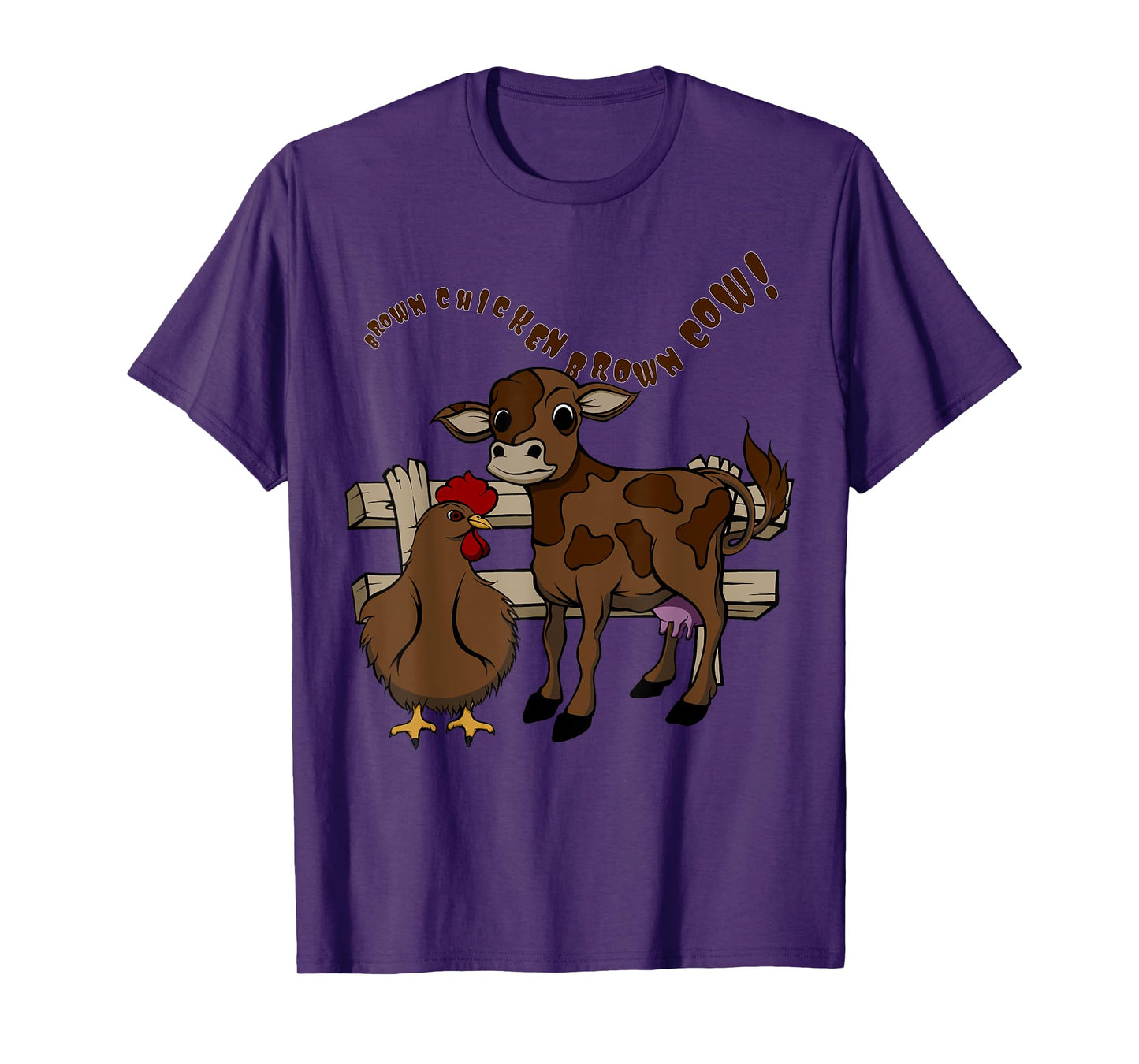 Brown Chicken Brown Cow T-Shirt