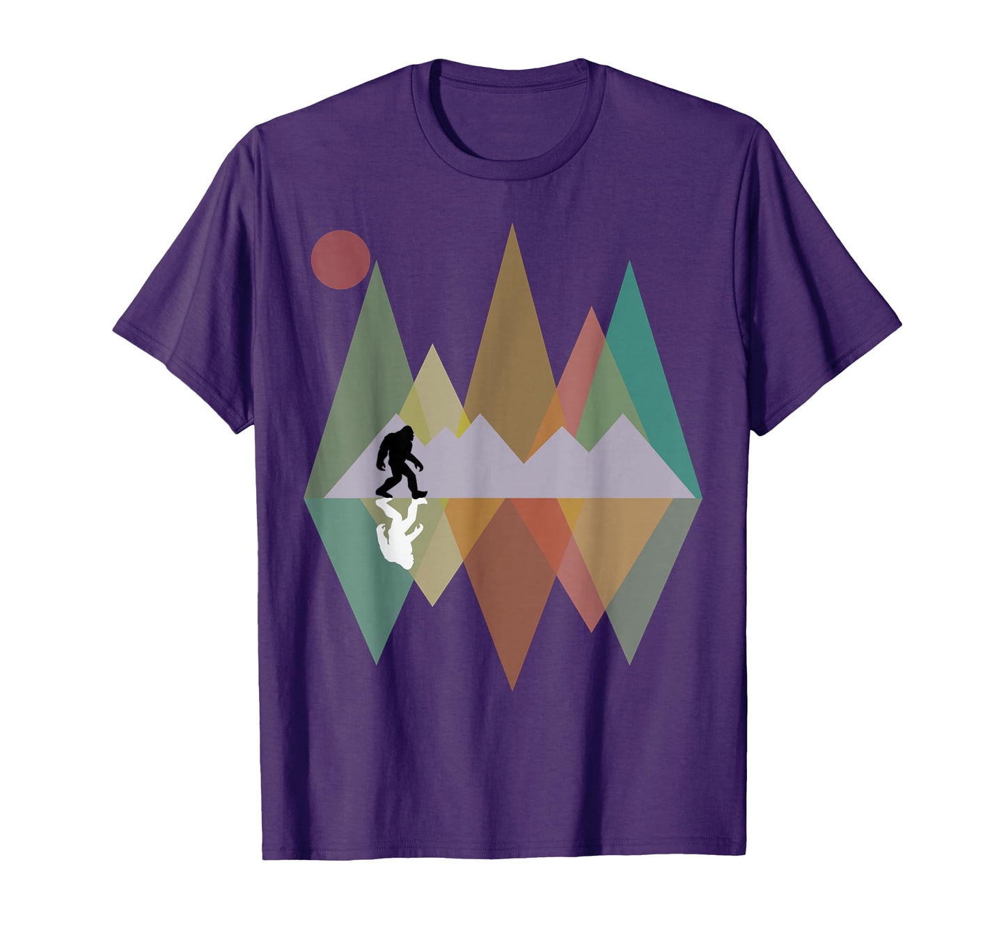 Bigfoot design retro mountain Bigfoot Sasquatch Yeti T-Shirt