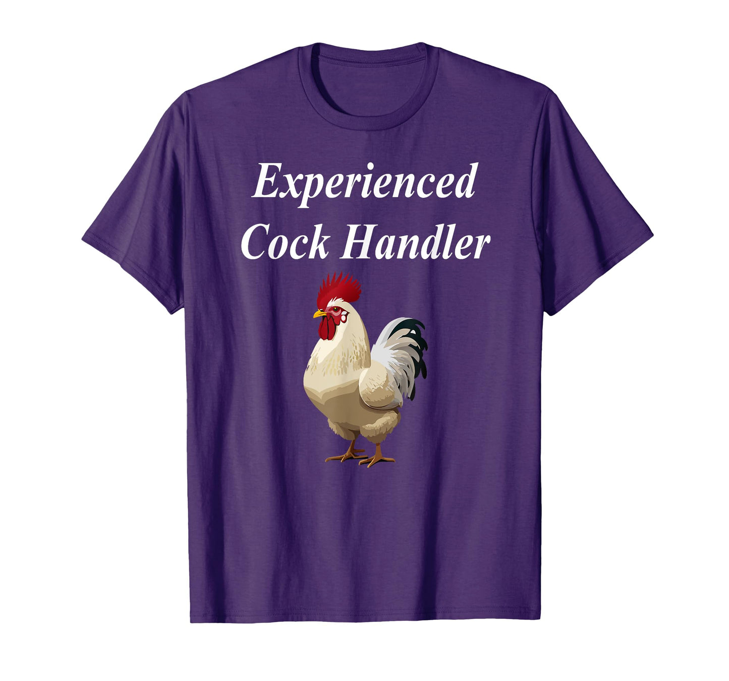 Experienced Cock Handler Funny Raunchy Cougar Adult MILF T-Shirt
