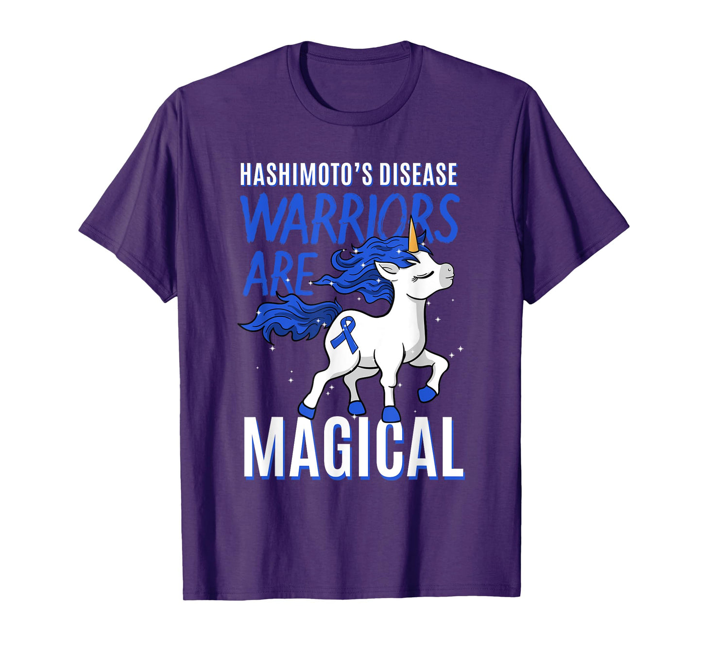 Hashimoto's Disease Chronic Lymphocytic Thyroiditis Unicorn T-Shirt