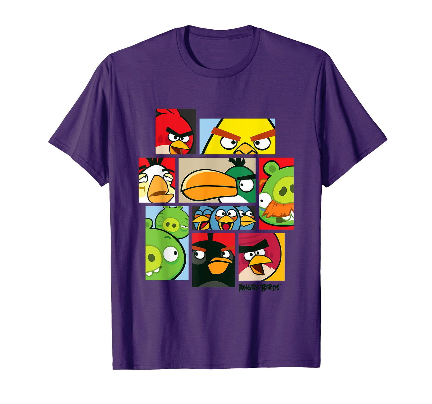 Angry Birds Collage Official Merchandise T-Shirt