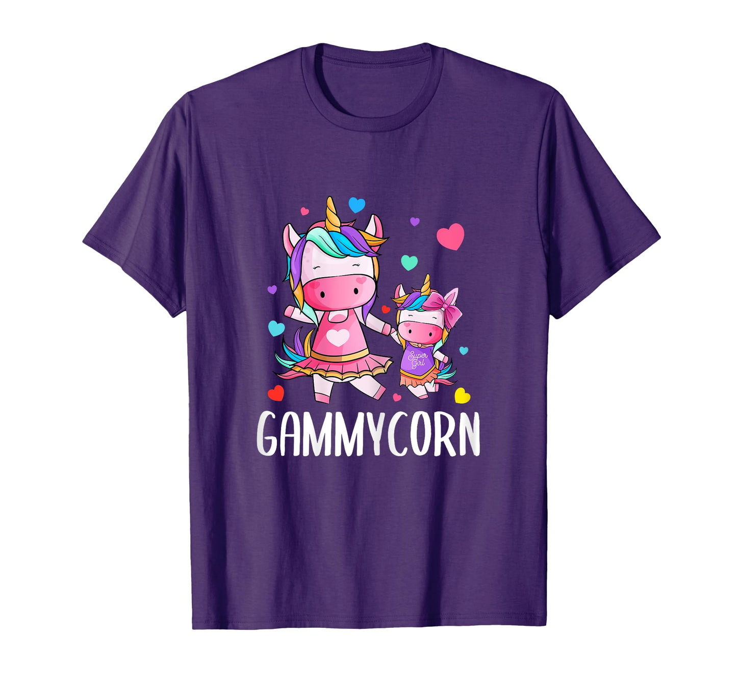 Cute Unicorn Gammycorn Gifts For Mother's Day Mom Gammy T-Shirt