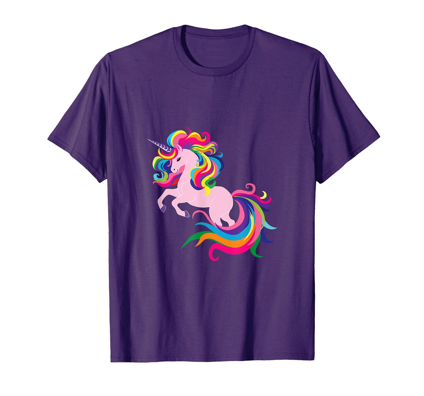 Princess Rainbow Unicorn T-Shirt
