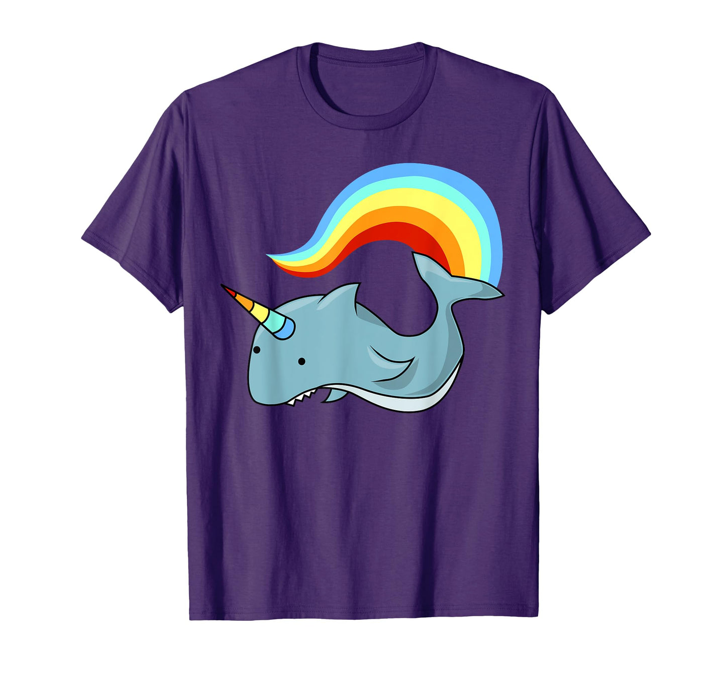 Unishark Unicorn and Shark Lovers Gift T-shirt T-Shirt