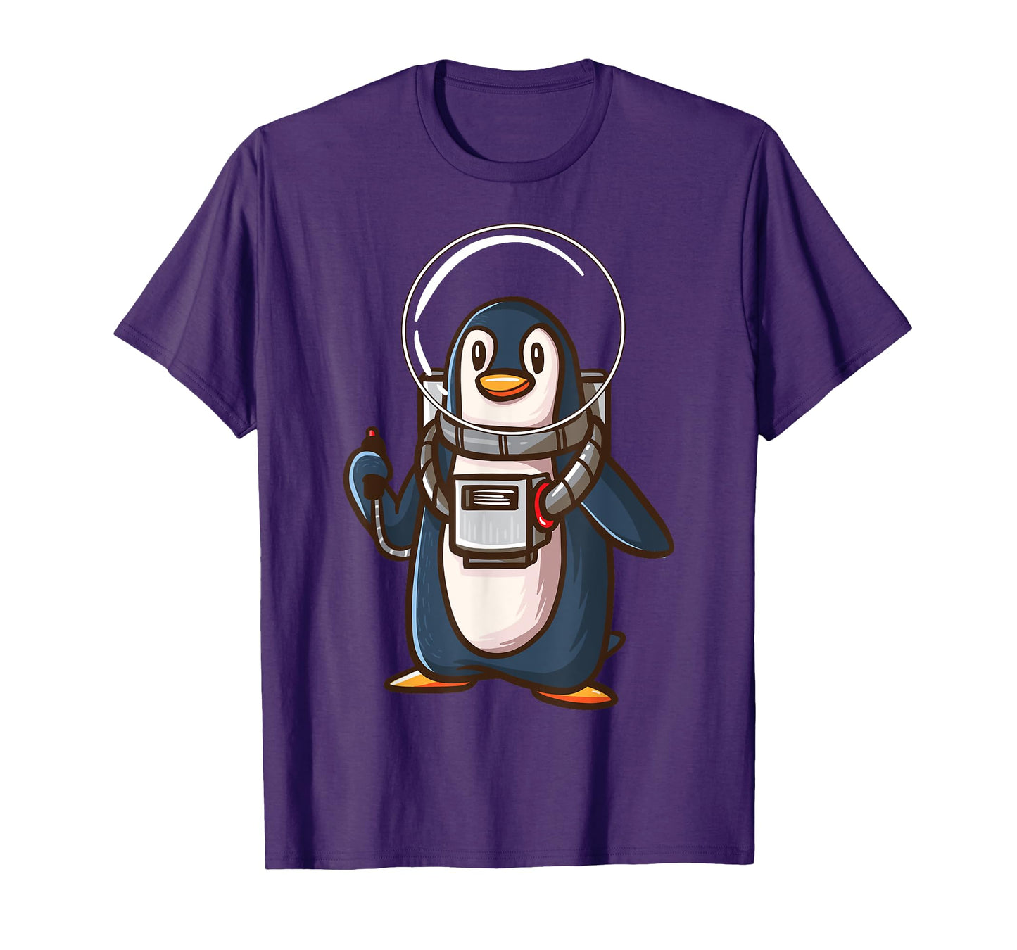 Spaceman Penguin Galaxy Space Astronaut Seabird Gifts T-Shirt