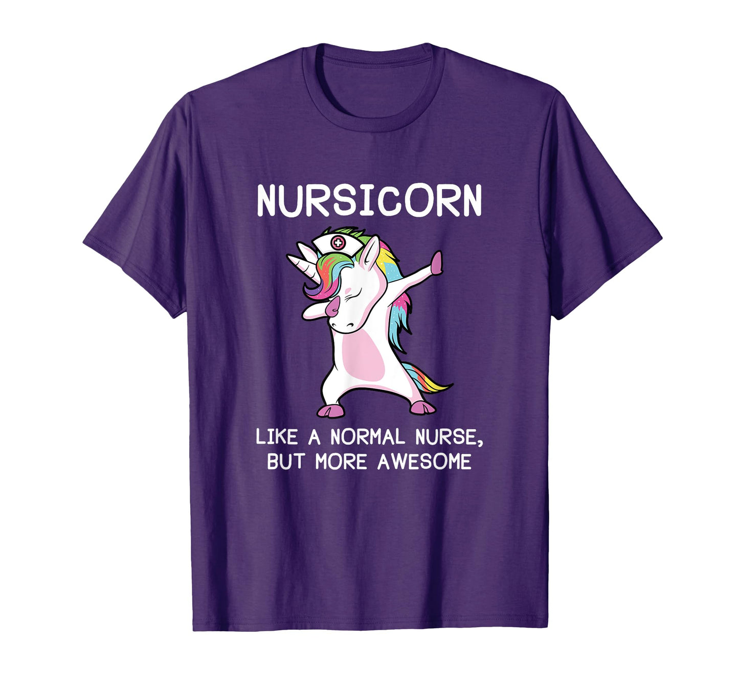 Nurse Shirts, Nurse Unicorn Nursicorn T-Shirt