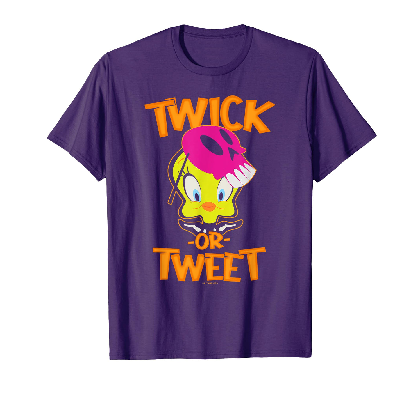 Looney Tunes Halloween Tweety Bird Twick Or Tweet T-Shirt