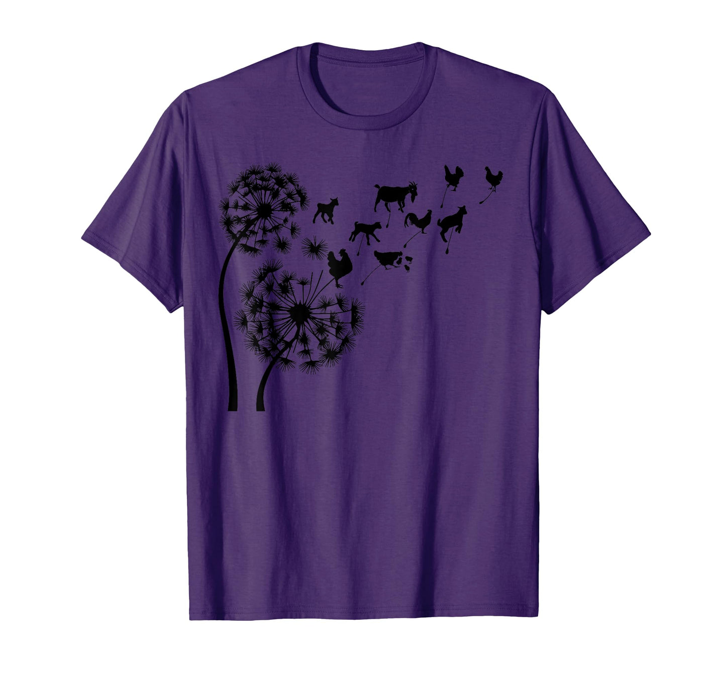 Dandelion goat and chicken T-Shirt