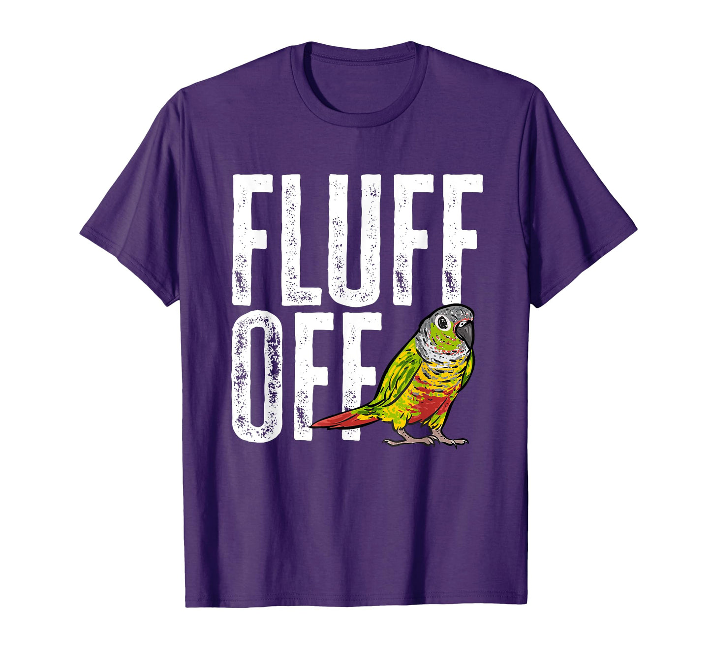 Green Cheek Conure Fluff Off Parrot Bird Conure T-Shirt