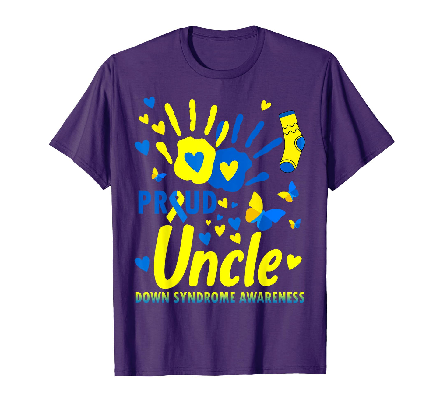 Proud Uncle World Down Syndrome Awareness Day Matching T-Shirt