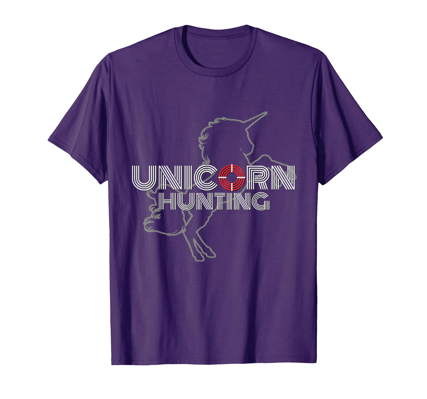 Crude Adult Humor Clothing Gifts Unicorn Hunting Swingers, Naughty Polyamory Couples Gift T-Shirt