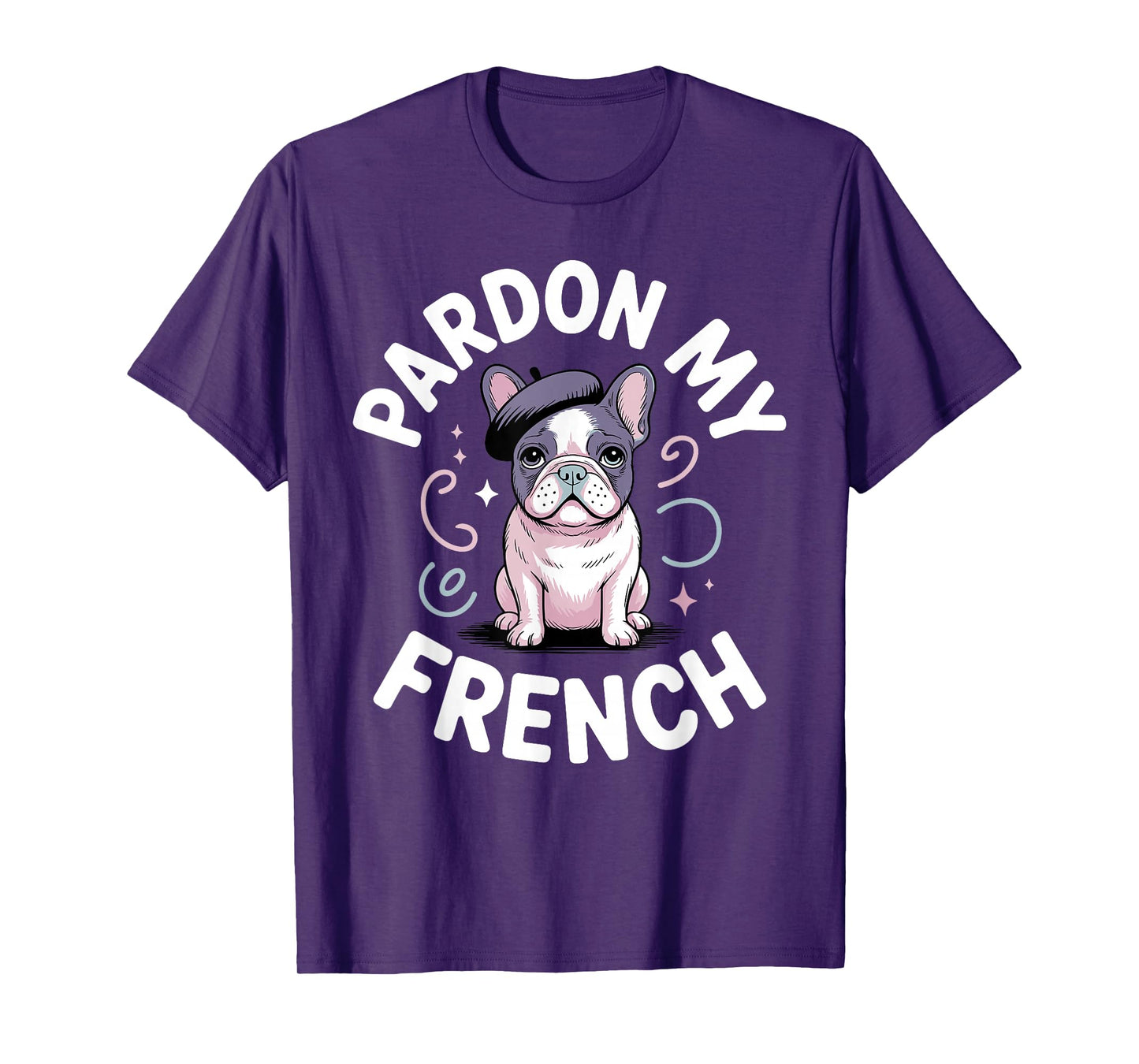 Funny French Bulldog Art for Men Women Puppy Frenchie Lover T-Shirt