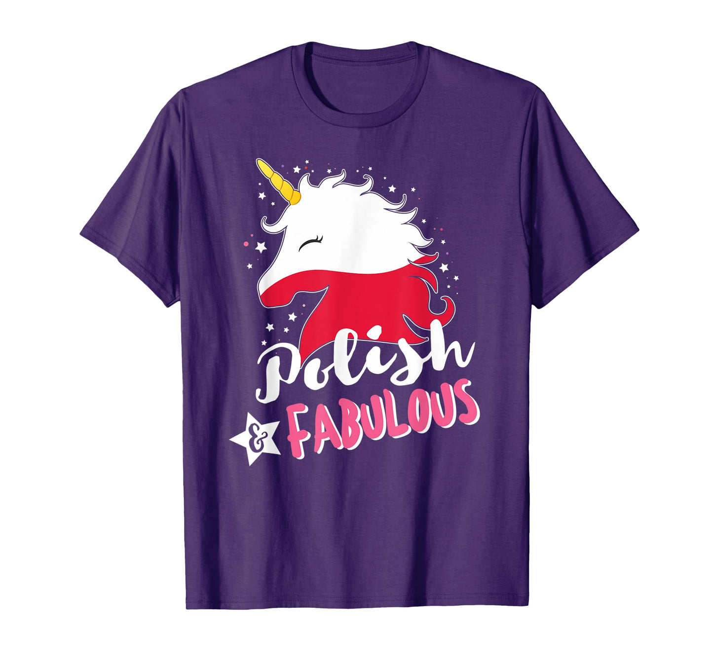 Polish Unicorn Poland Flag T-Shirt