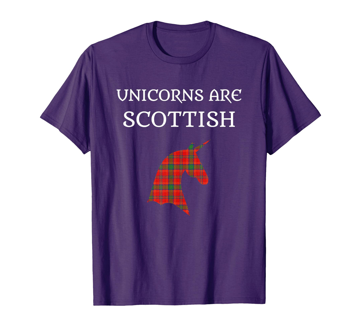 Unicorns Are Scottish Tartan Day Shirt