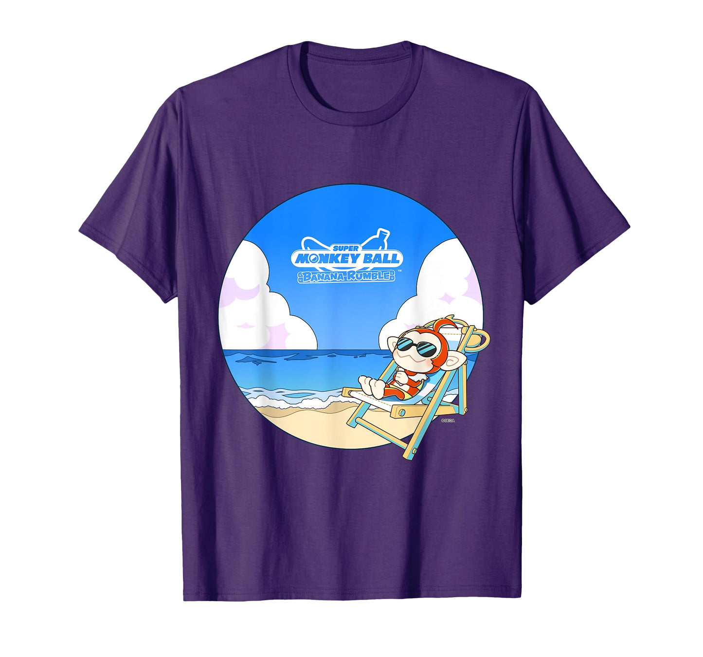 Super Monkey Ball Banana Rumble Palette (Beach) T-Shirt