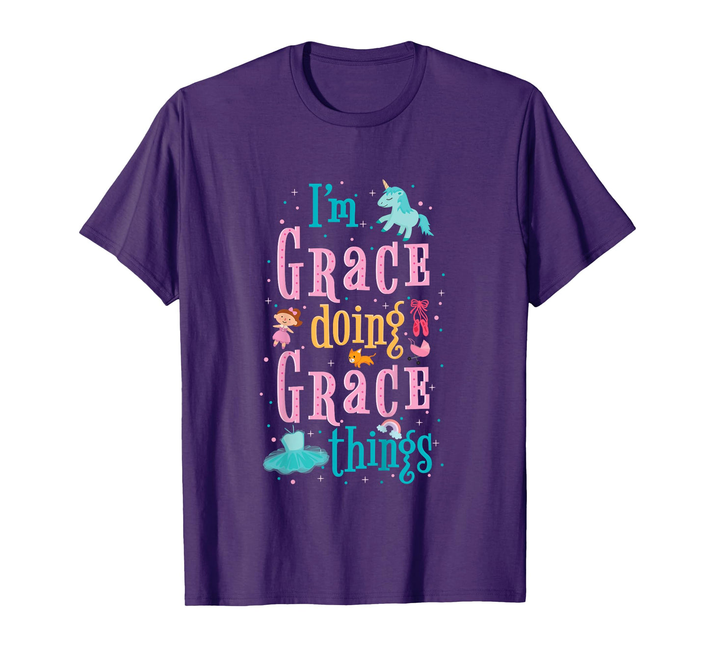 Cute shirt for kids or toddlers named Grace T-Shirt