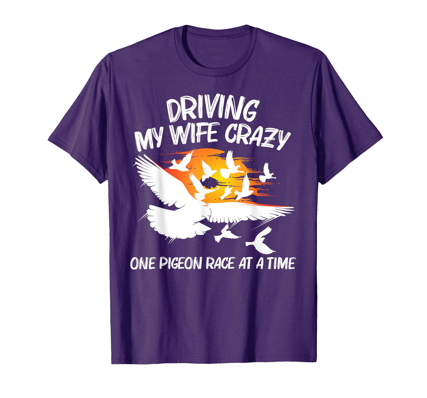 Pigeon Racing Gift For Men Grandpa Homing Pigeon Bird Lovers T-Shirt