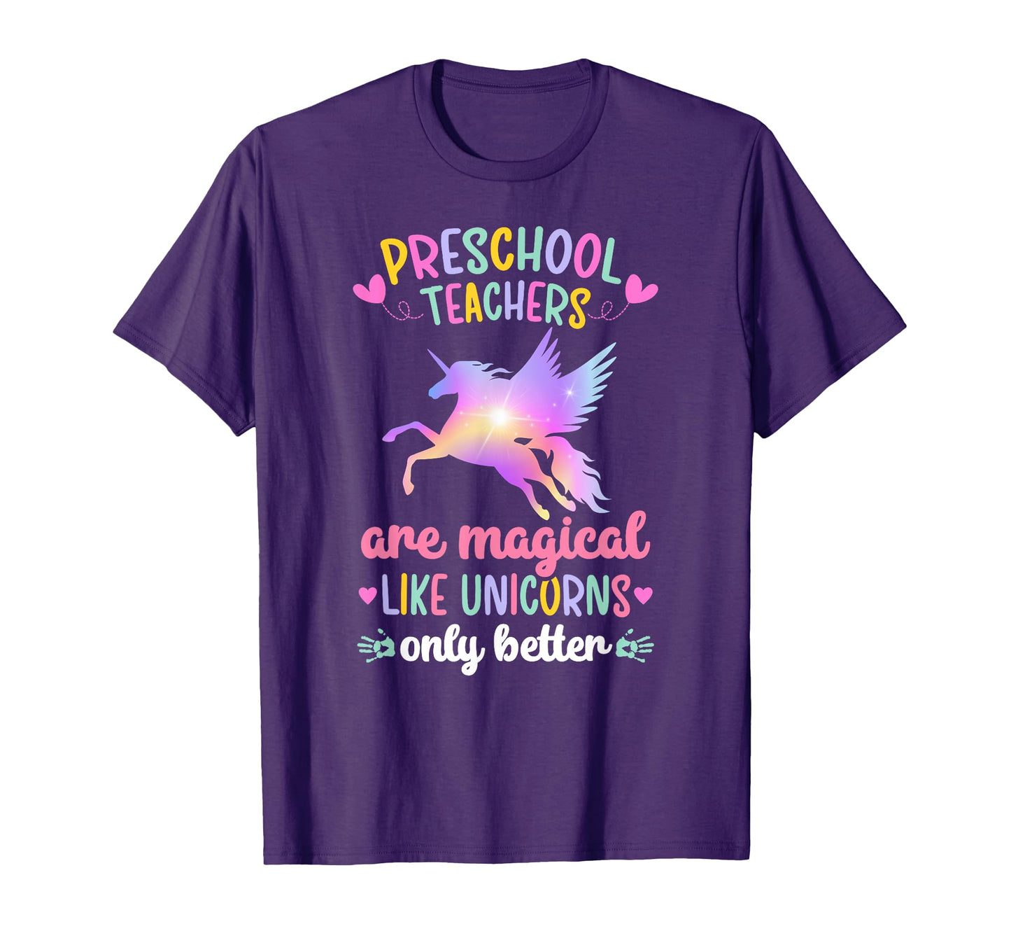 Preschool Teacher Unicorn Preschool Teaching T-Shirt