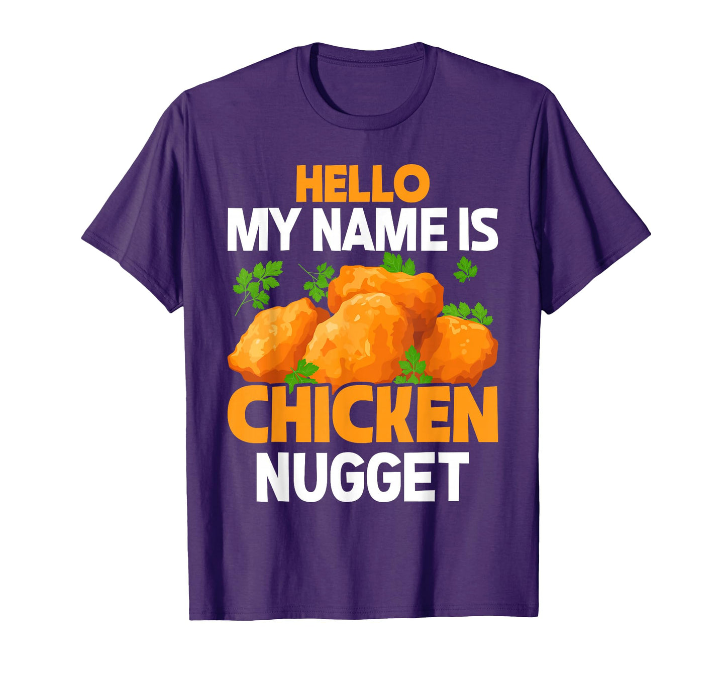 Hello my name is Chicken Nugget Costume kids Chicken Nugget T-Shirt