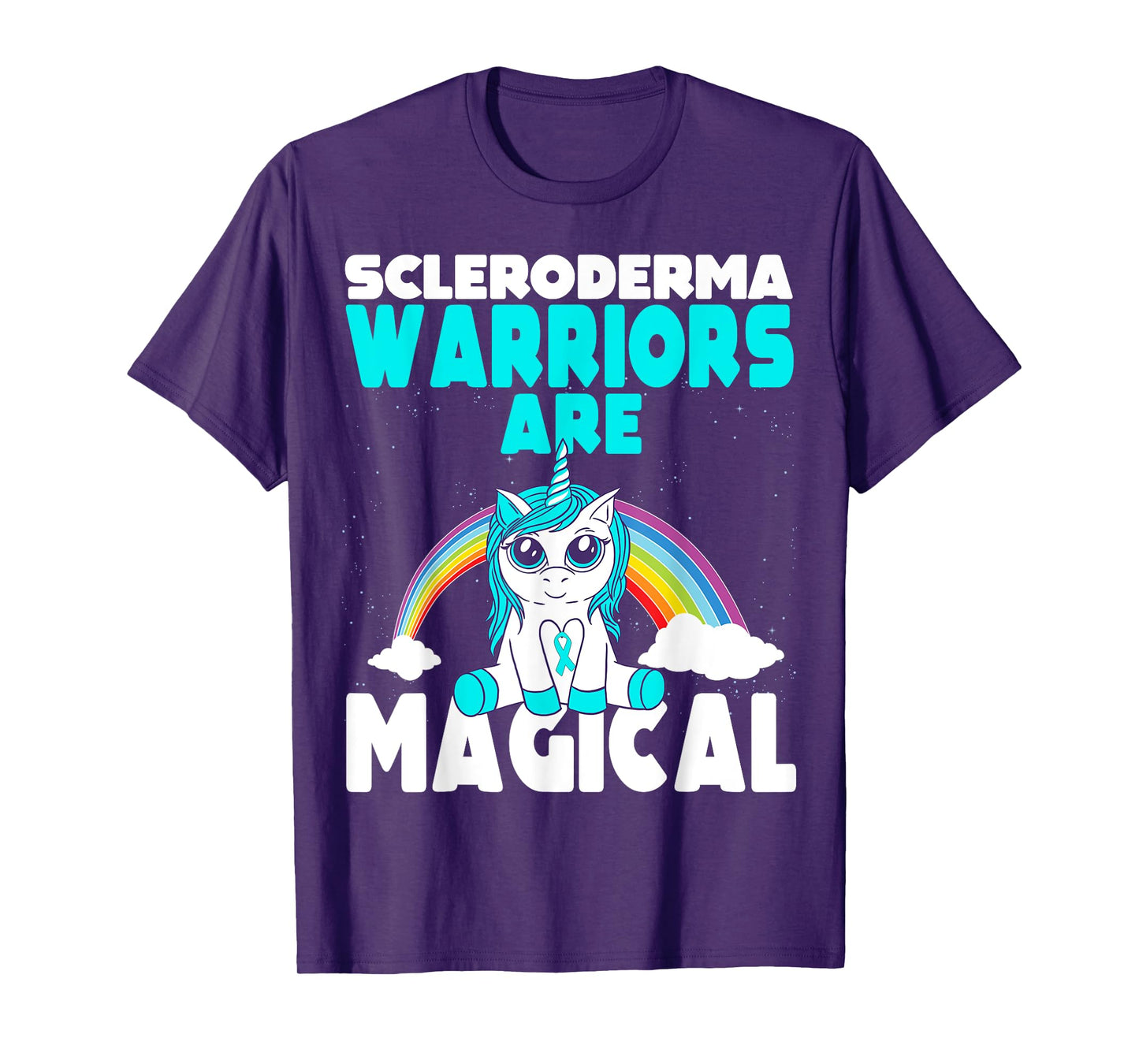 Scleroderma Awareness Disease Warriors are magical Unicorn T-Shirt