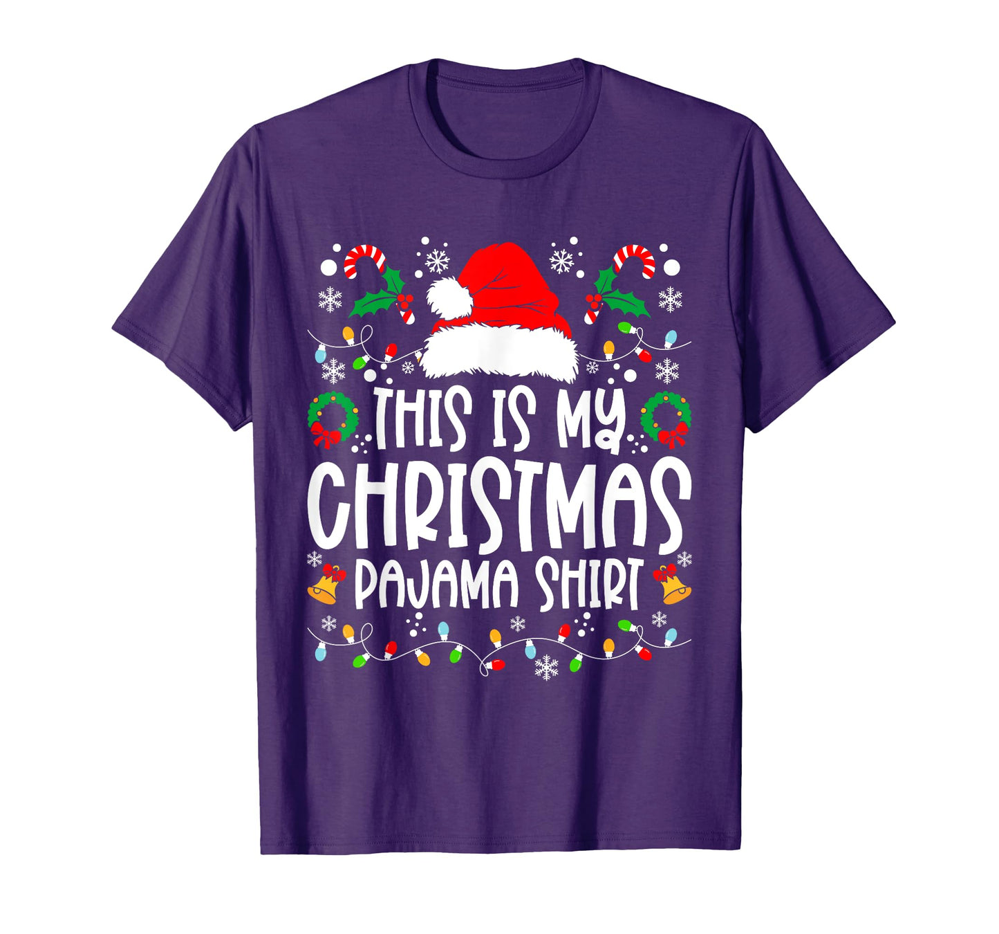 This Is My Christmas Pajama Shirt Family Matching Christmas T-Shirt