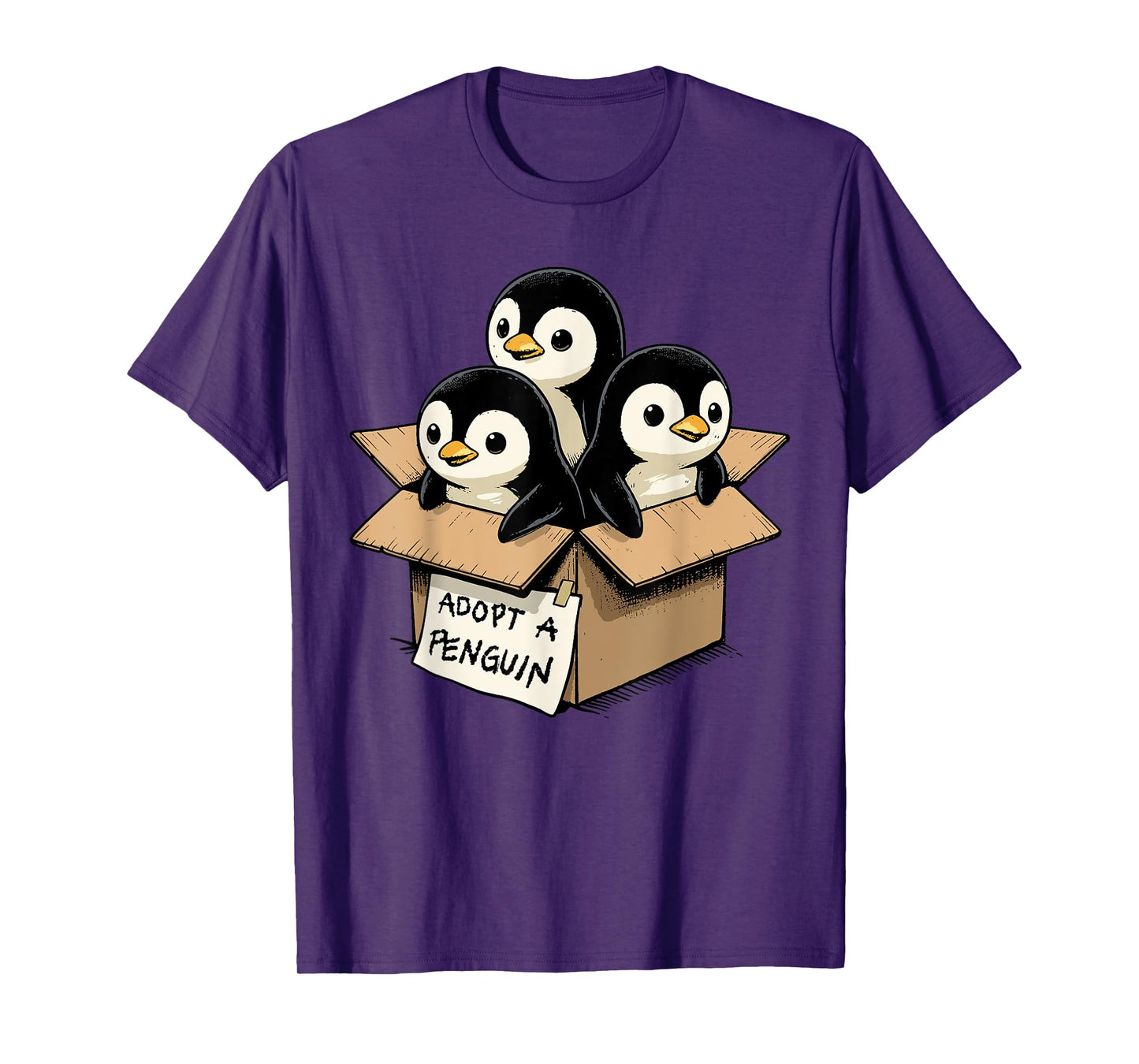 Adopt a Penguin Shirt Cute Little Animal Penguin Lover T-Shirt