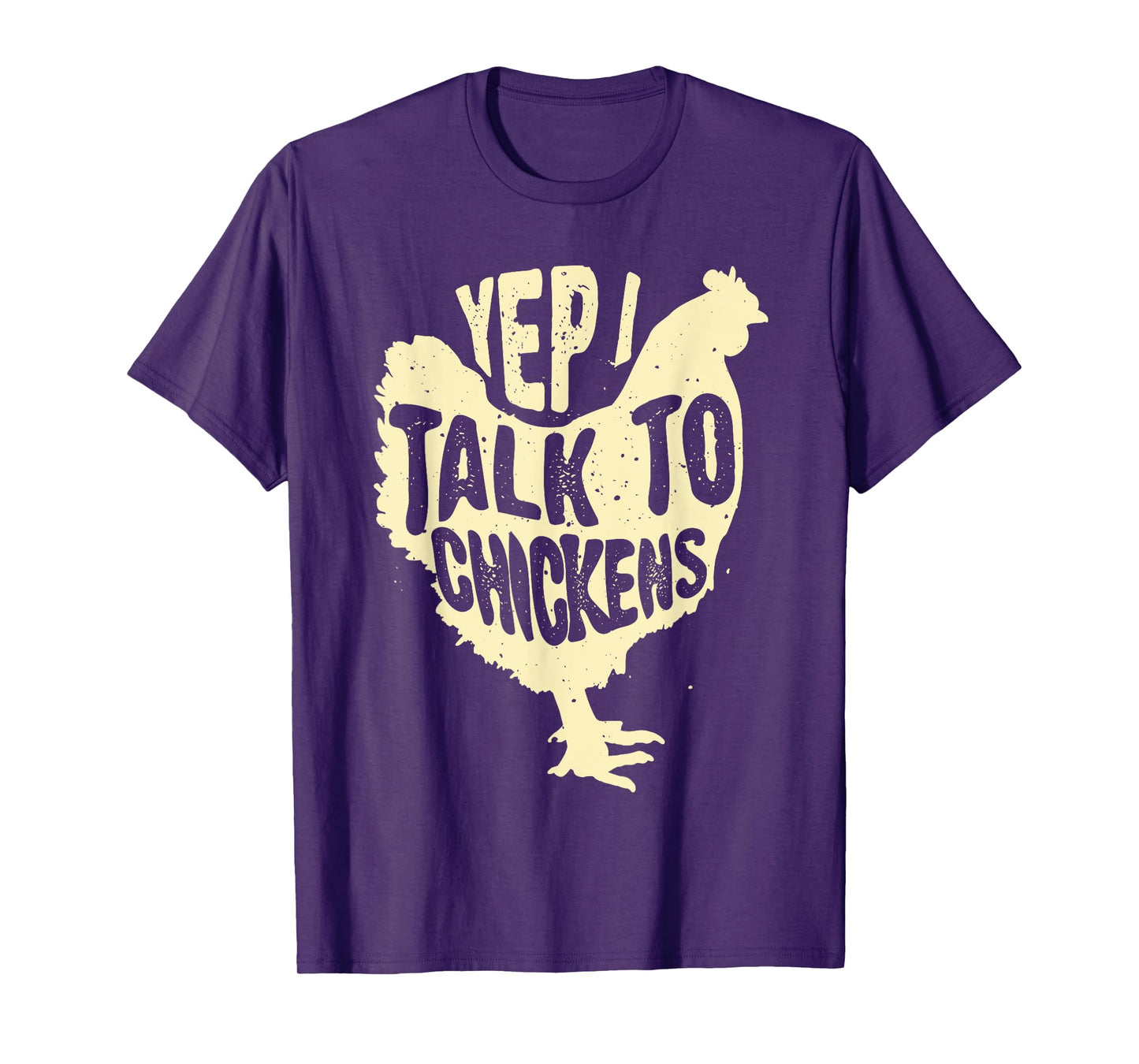 Funny Yep I Talk To Chickens Gift | Cool Animal Whisperer T-Shirt