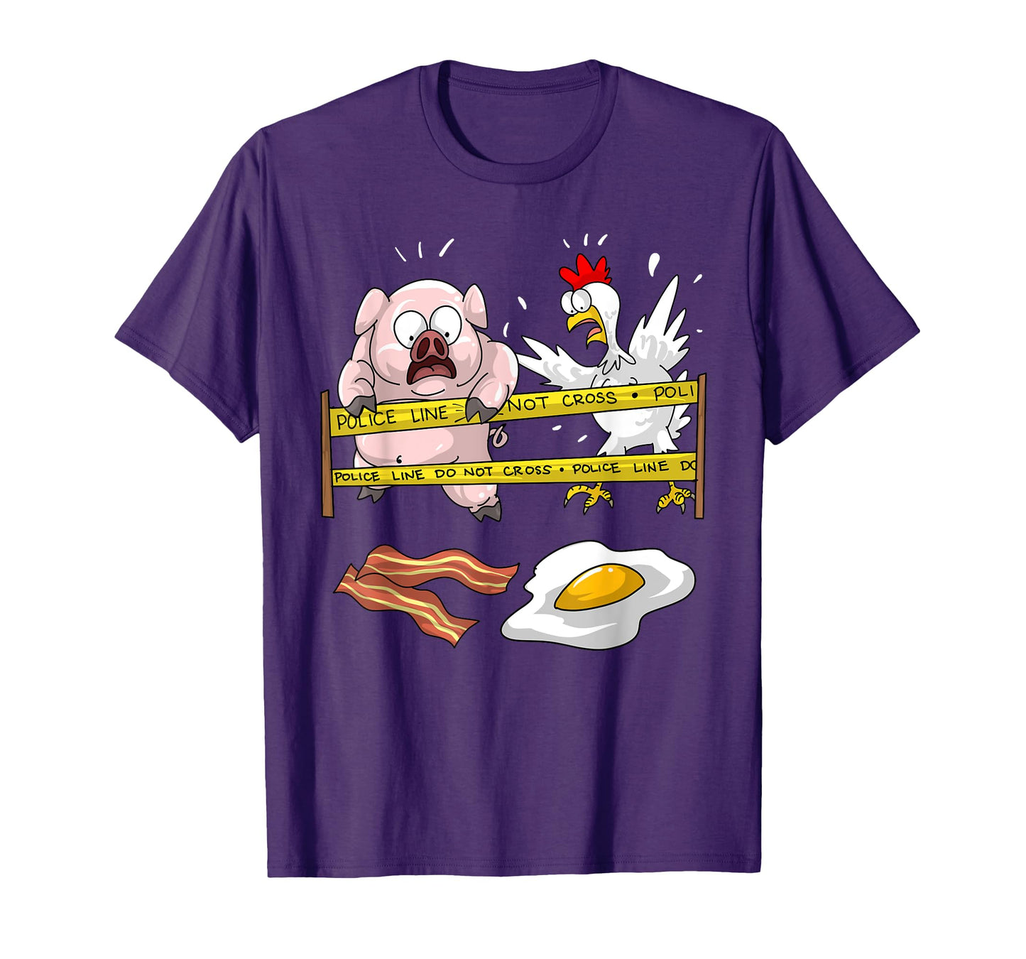 Funny Police Officer Design For Men Women Cop Police Officer T-Shirt