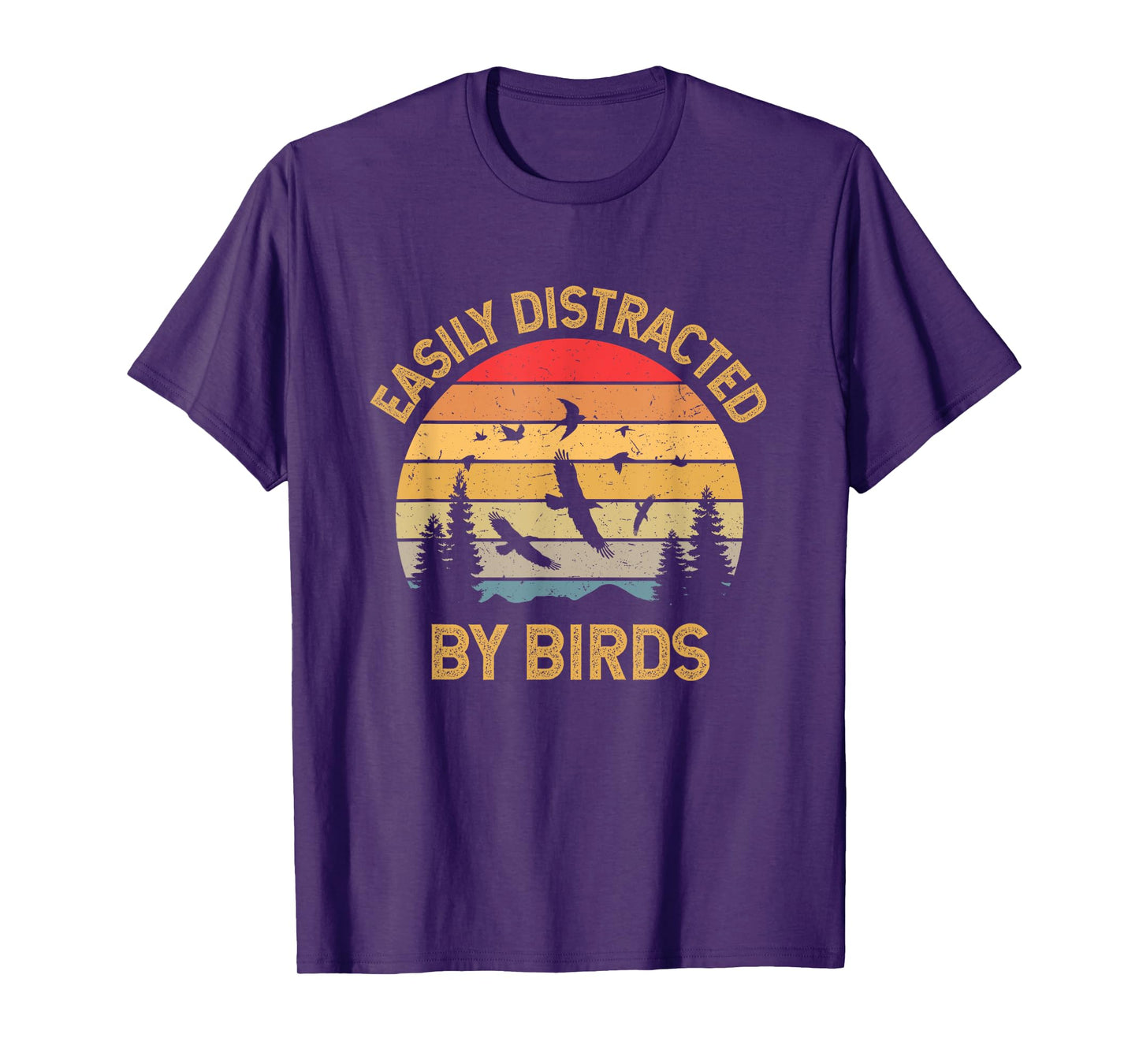 Easily Distracted By Birds T-Shirt