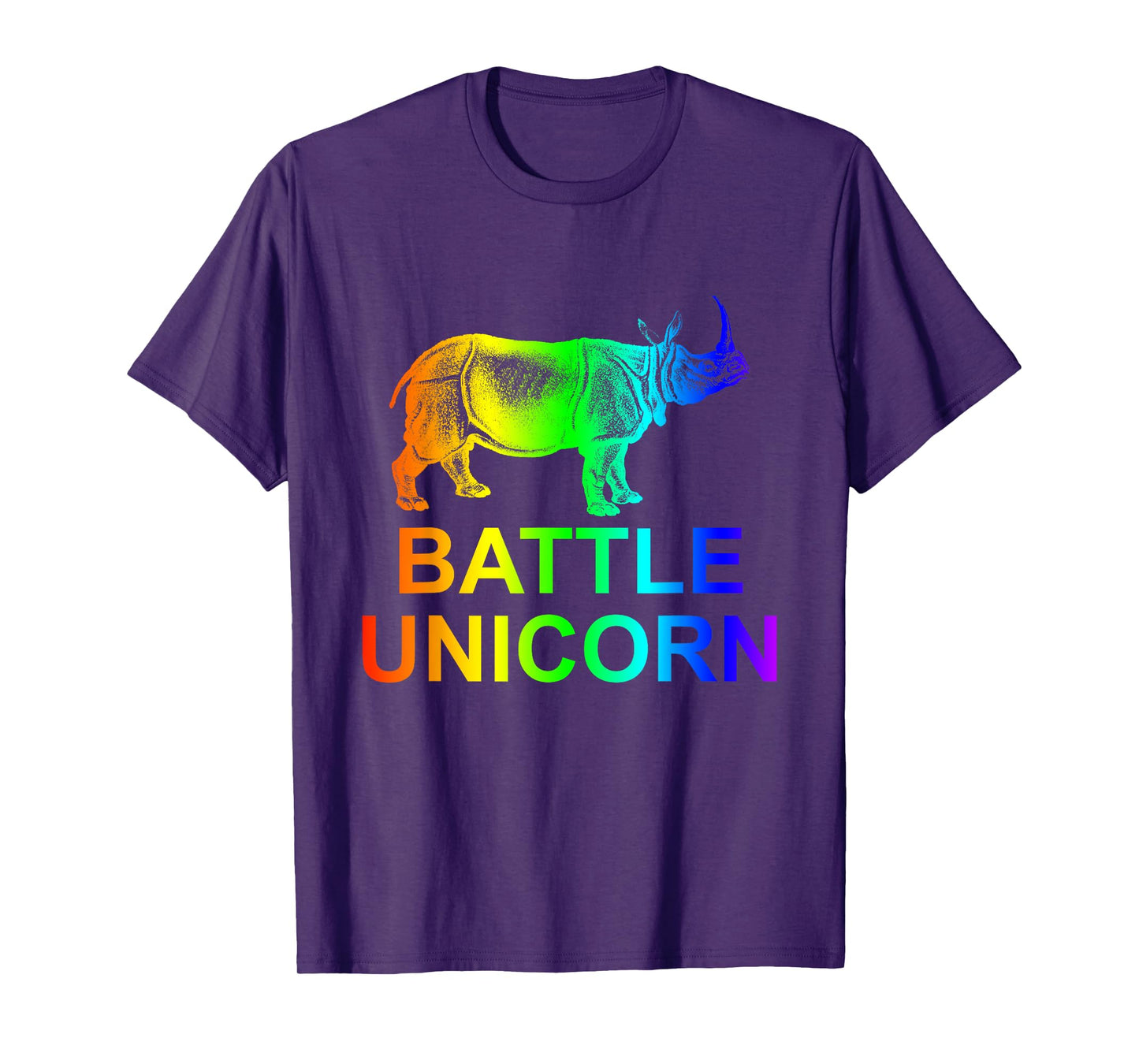 Battle Unicorn Funny Apparel T-Shirt