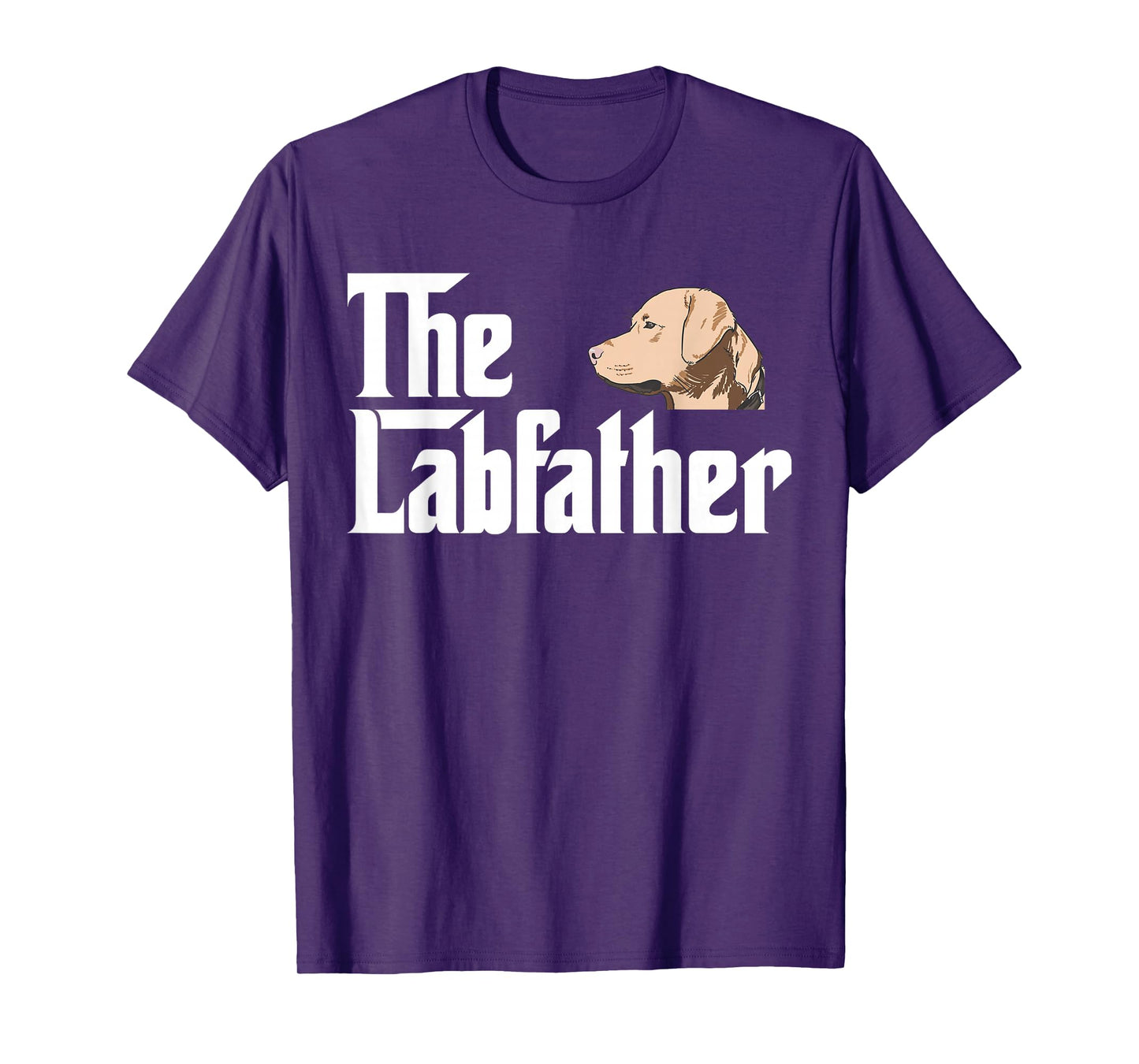 The Labrador Father T-Shirt Funny Lab Dad Gift Shirt T-Shirt