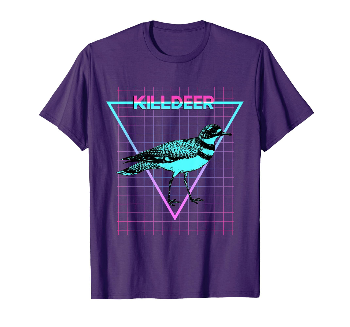 Killdeer Bird Aesthetic Retro Style Killdeer T-Shirt