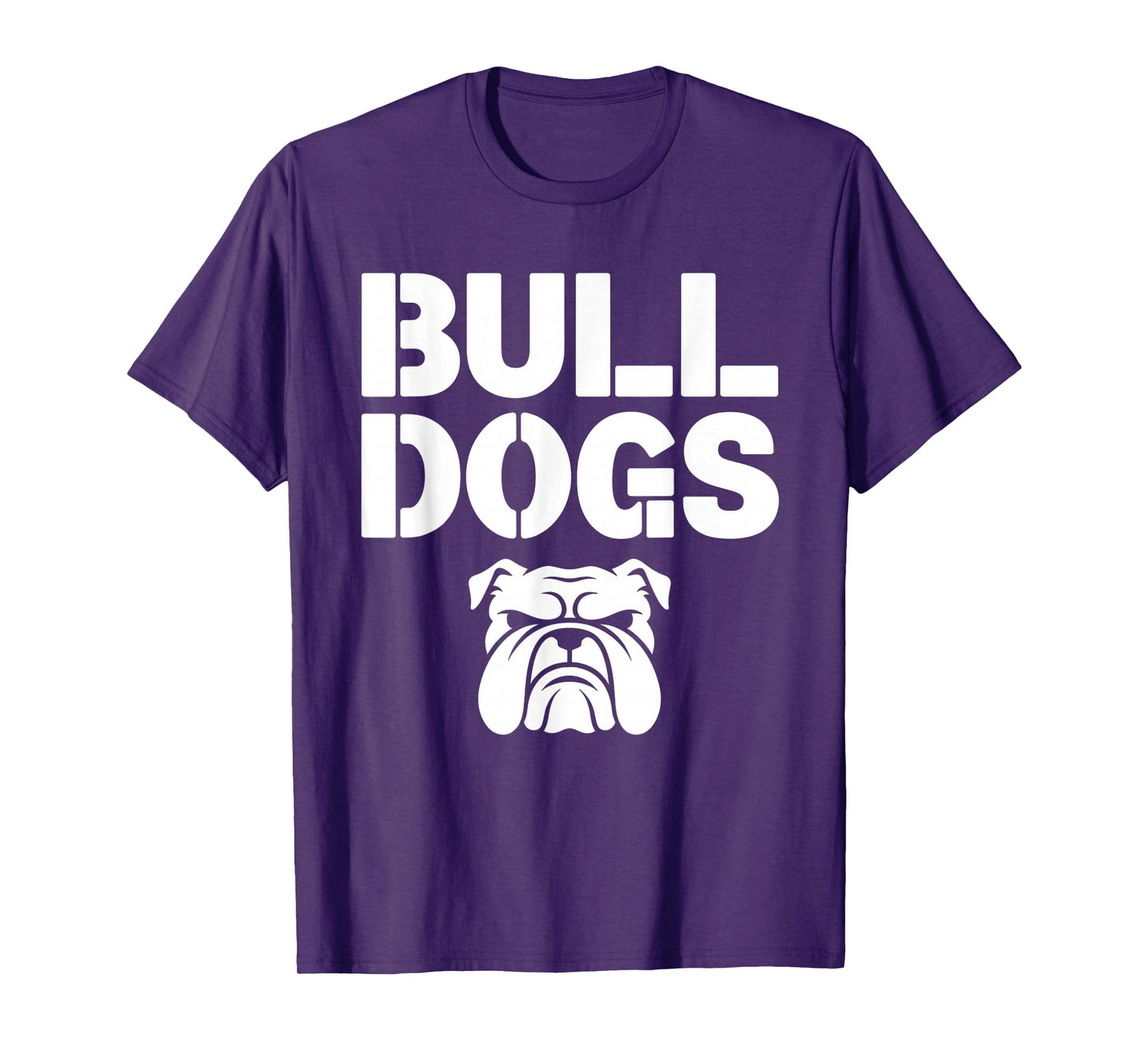 Bulldogs Tshirt Mascot Back to School Outfit Team Spirit T-Shirt