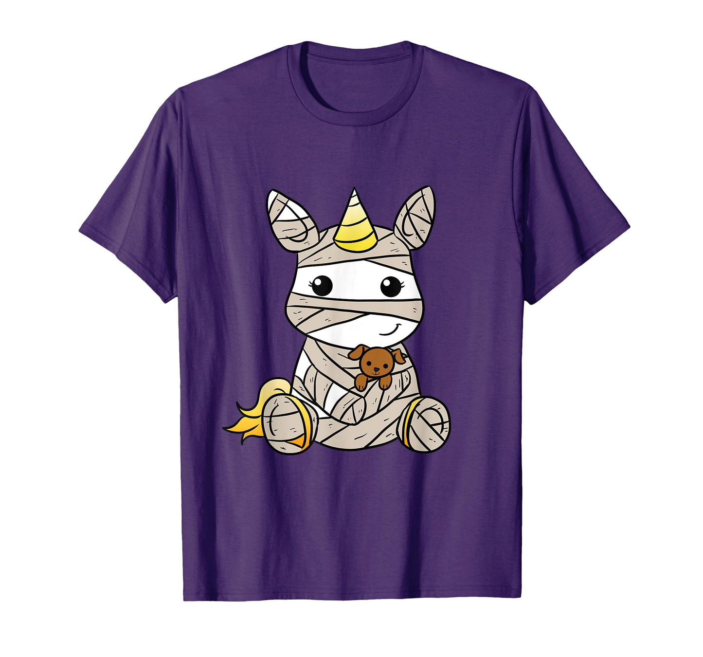 Mummy unicorn Halloween kids T-Shirt