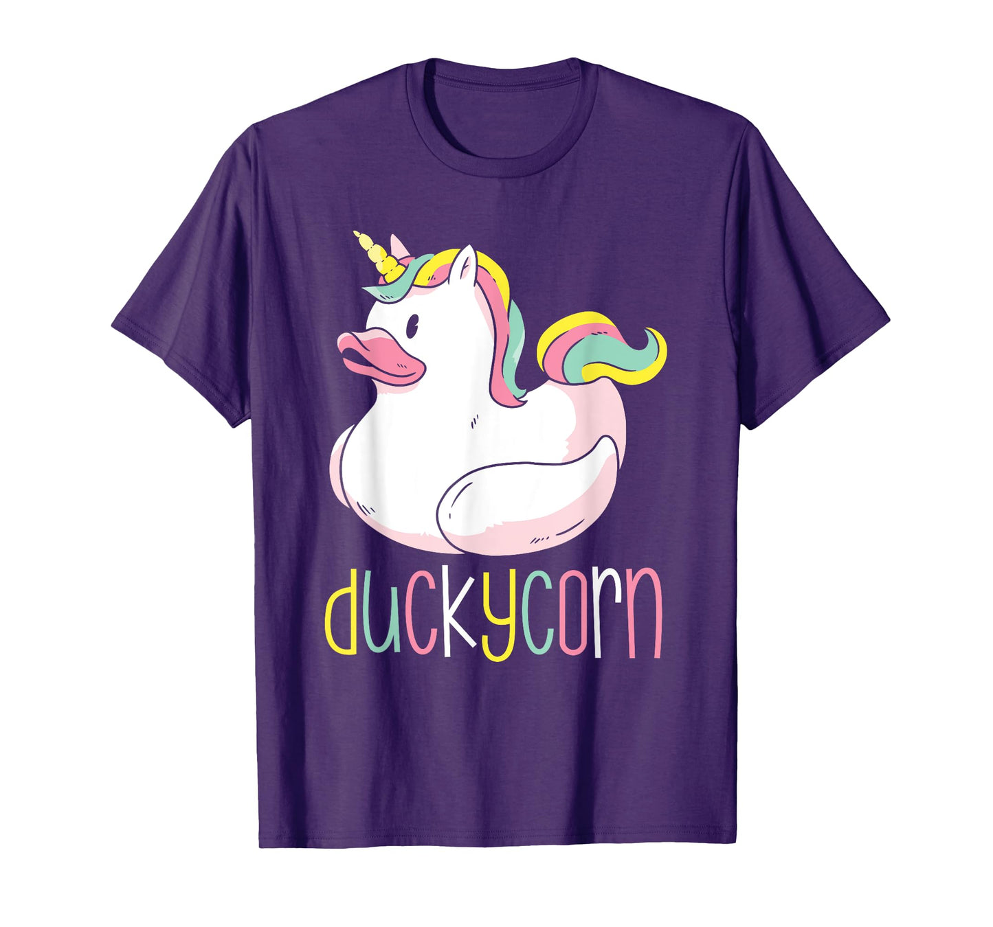 Duck Unicorn - Duckycorn Women Girls Unicorn Rubber Duck T-Shirt