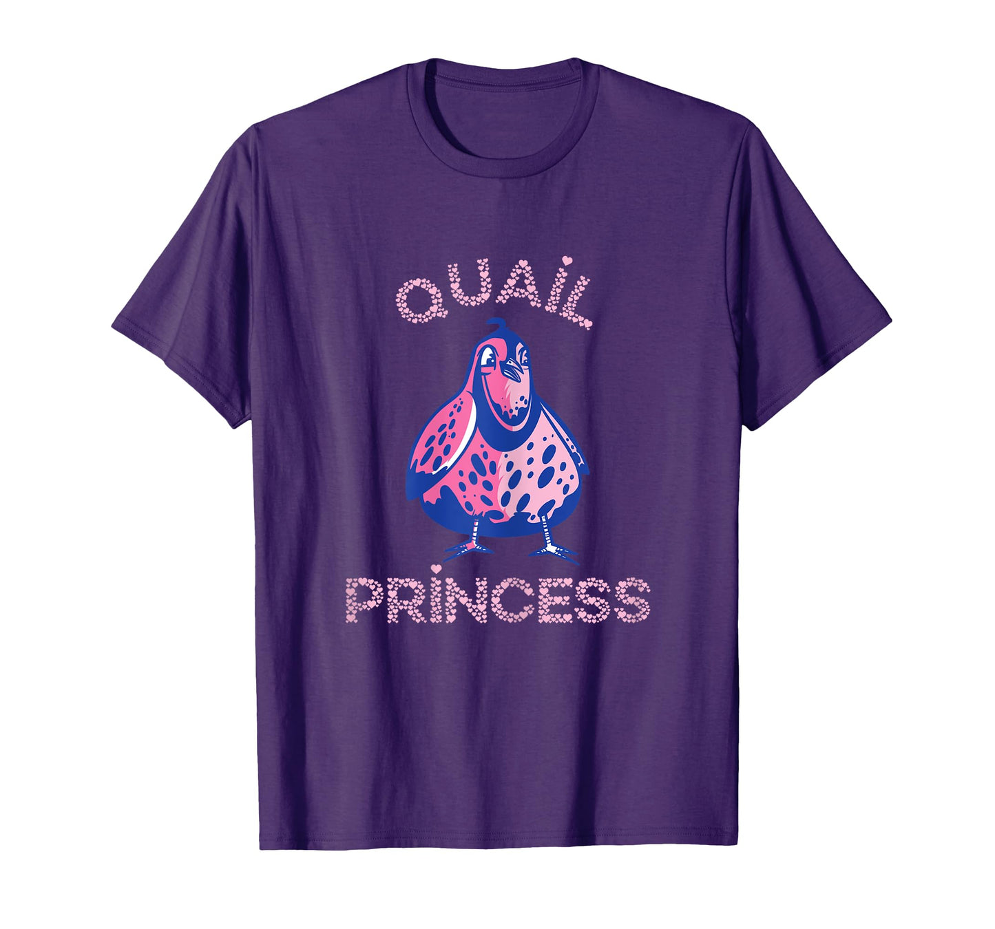 Quail Princess Quail Bird Bird Study Dwarf Quail T-Shirt