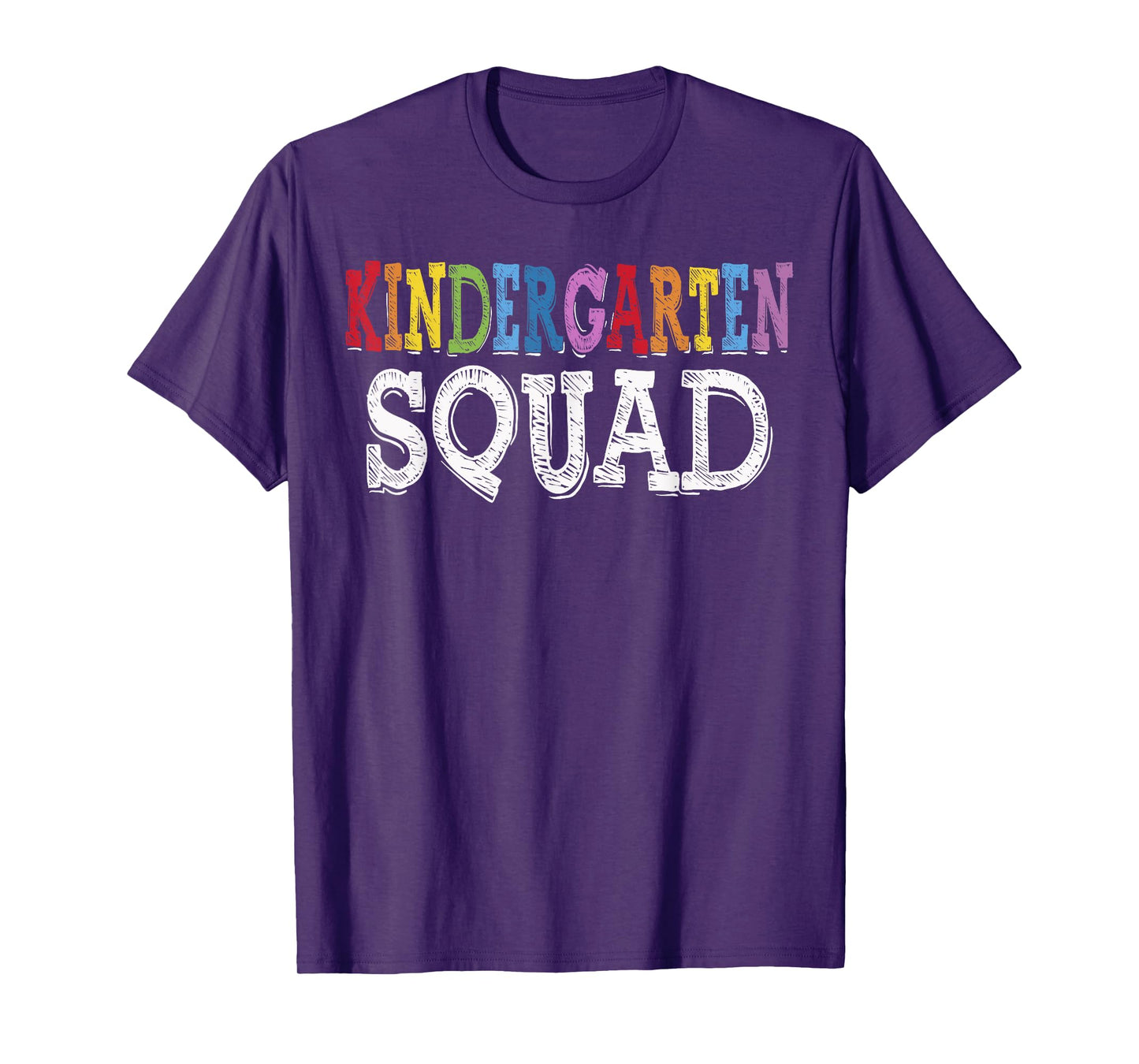Cool Kindergarten Squad Fun Kids Student Back To School Tee T-Shirt
