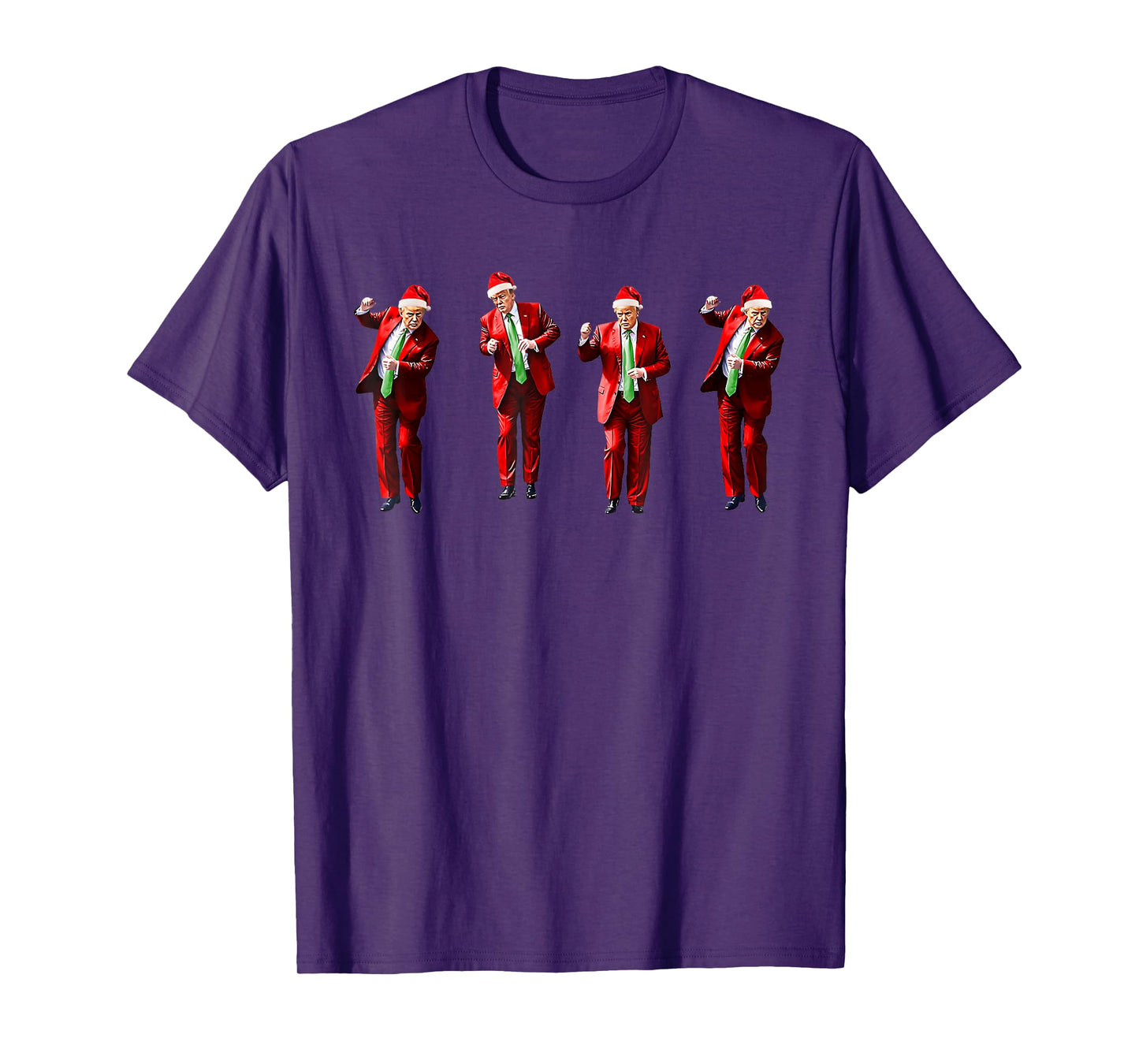Trump Dance Santa Claus Christmas Xmas Pajamas Funny T-Shirt