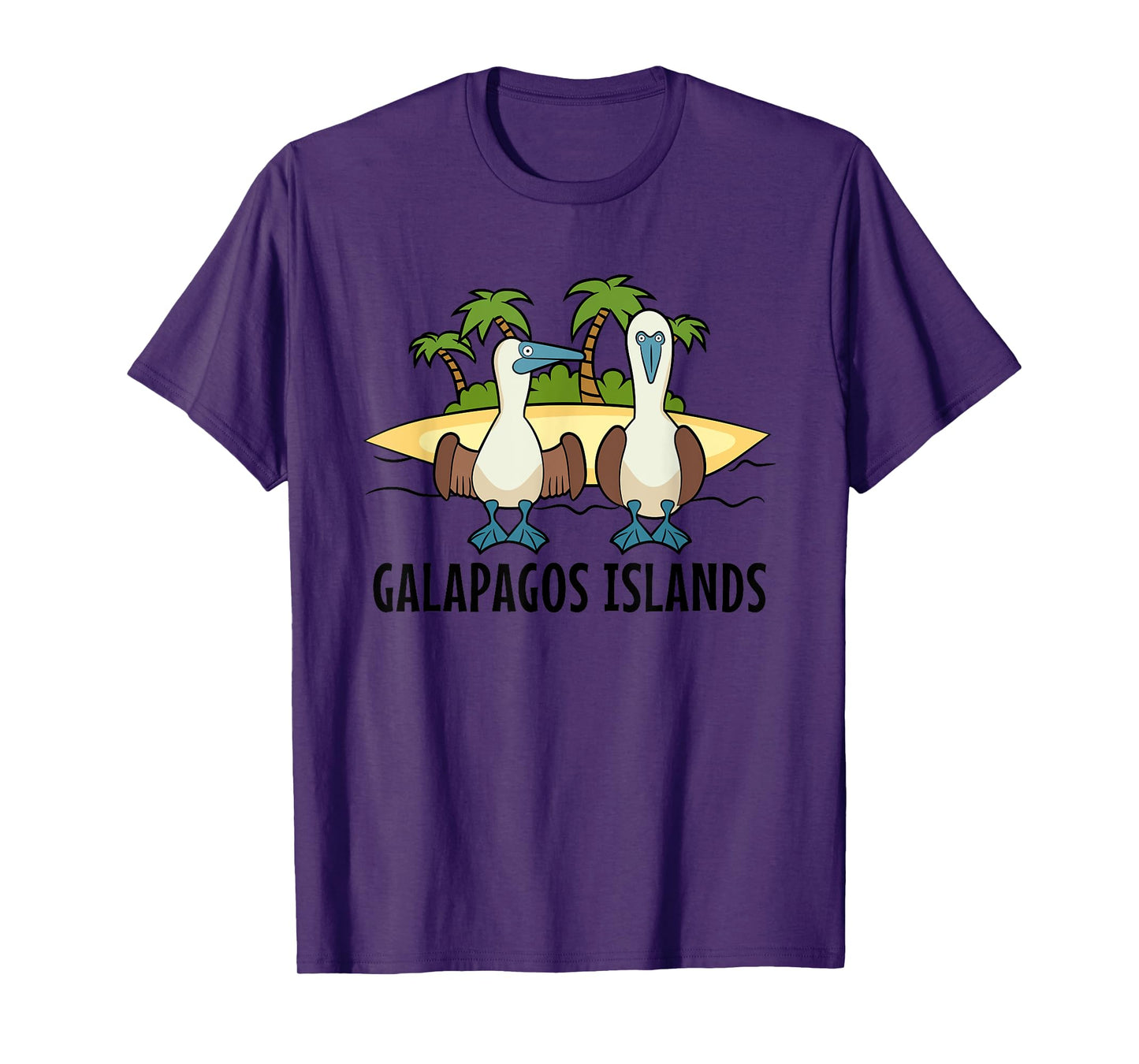 Seabirds Blue-footed Booby Bird Galapagos Islands T-Shirt