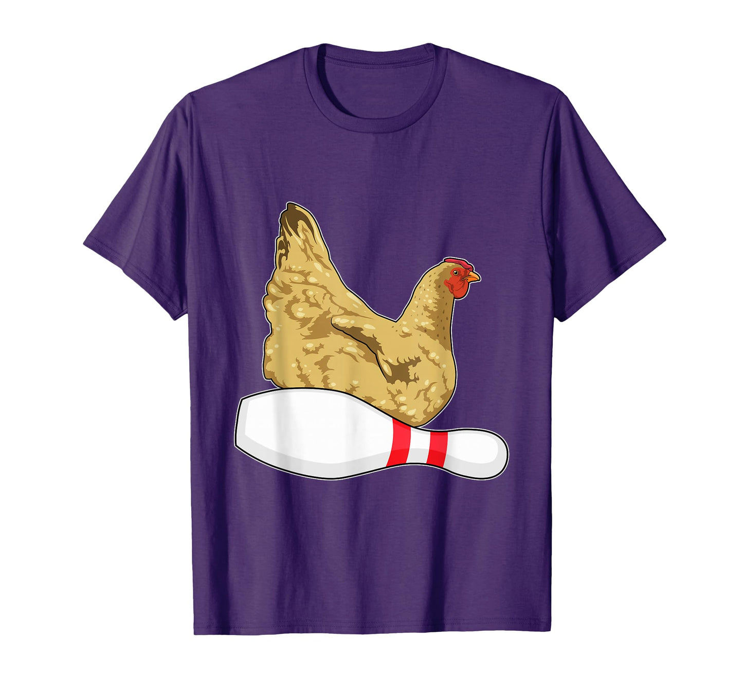 Chicken Bowling Bowling pin Sports T-Shirt