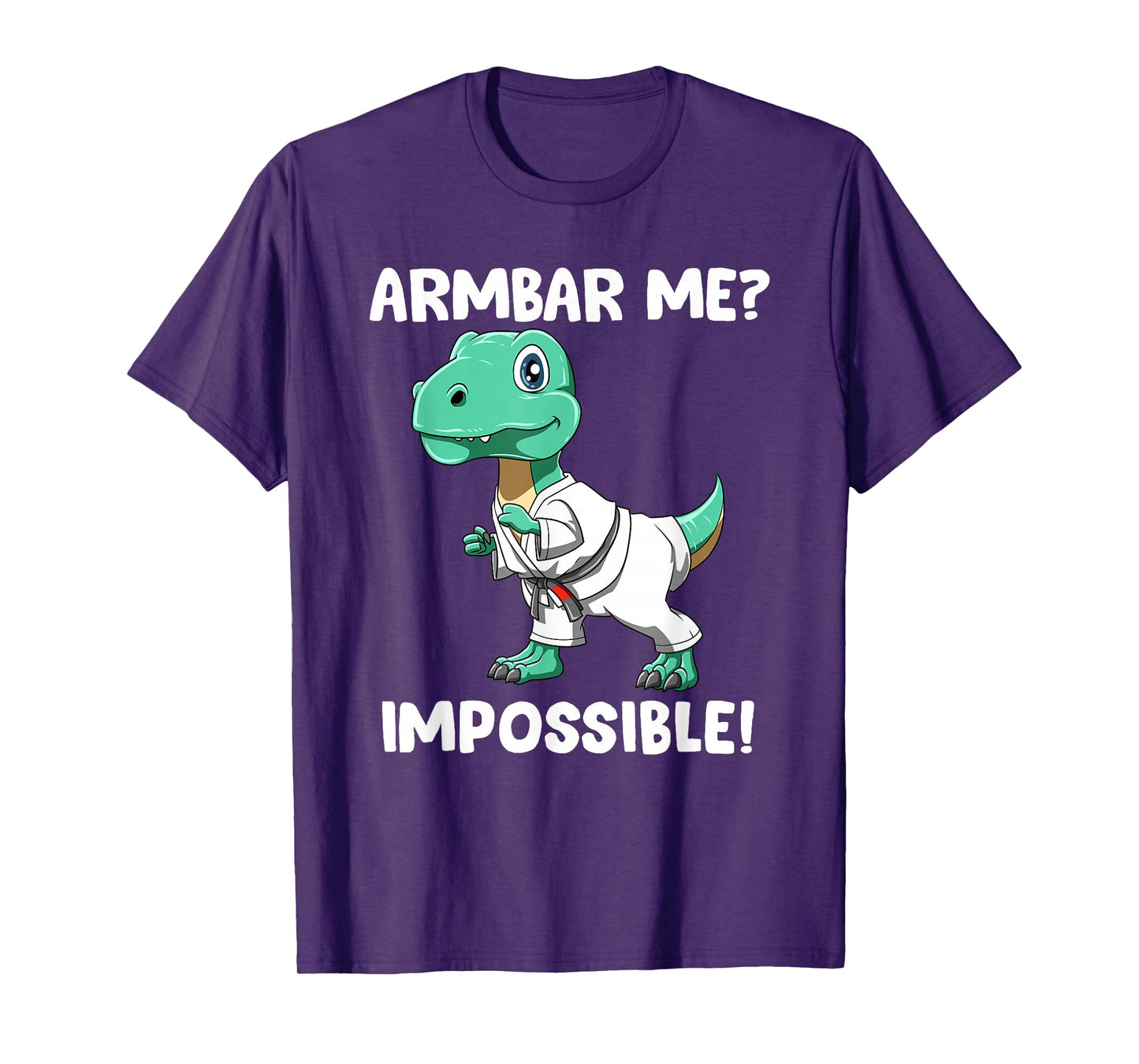 Armbar Me Imposible Jiu Jitsu T-Rex T-Shirt