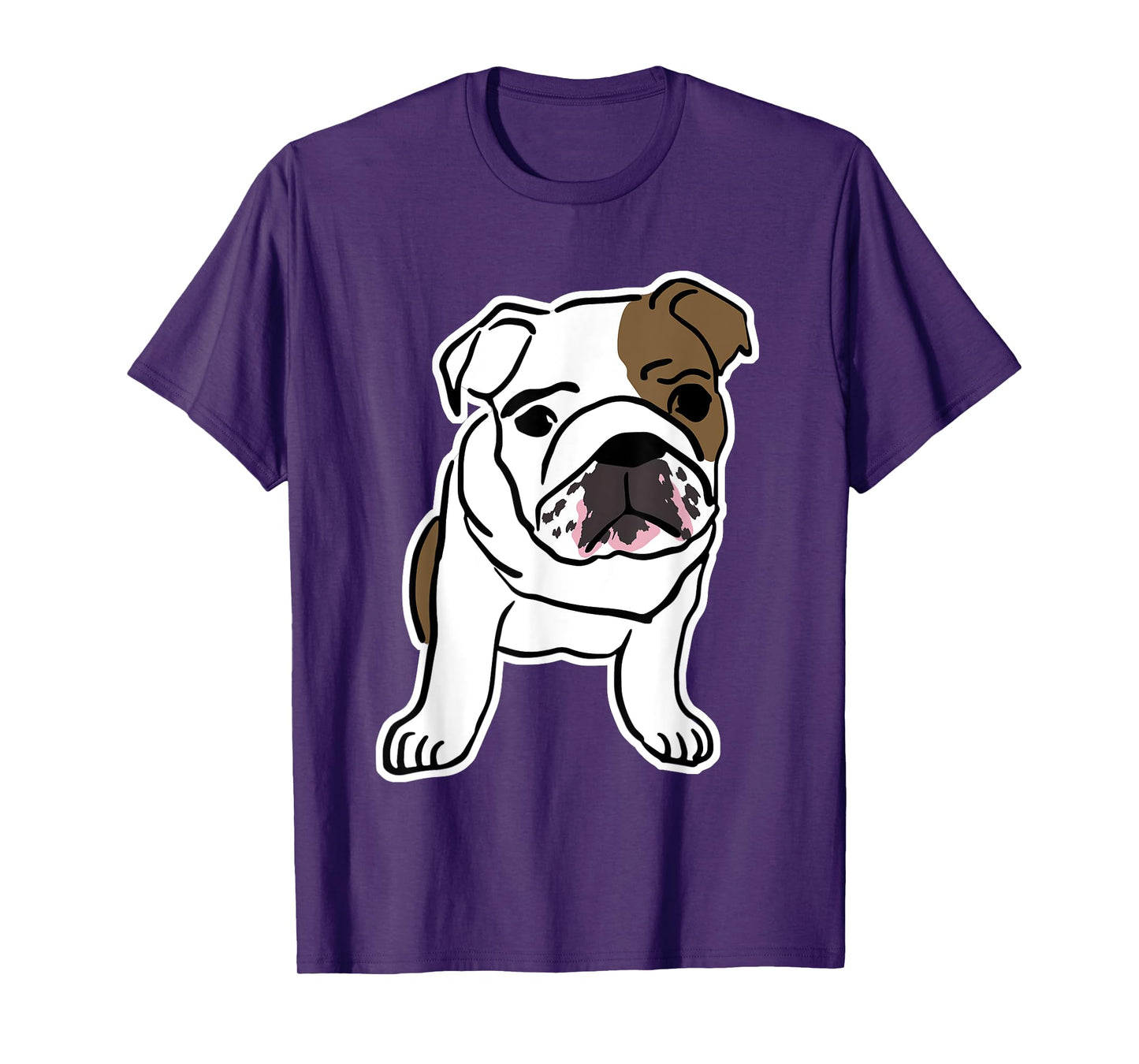Bulldog Dog Logo T-Shirt