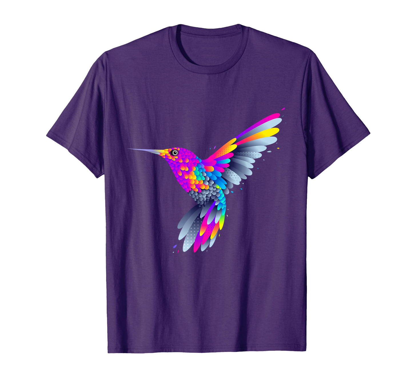 Colorful Peaceful Bird T-shirt, I Love Birds, Birds Graphic T-Shirt